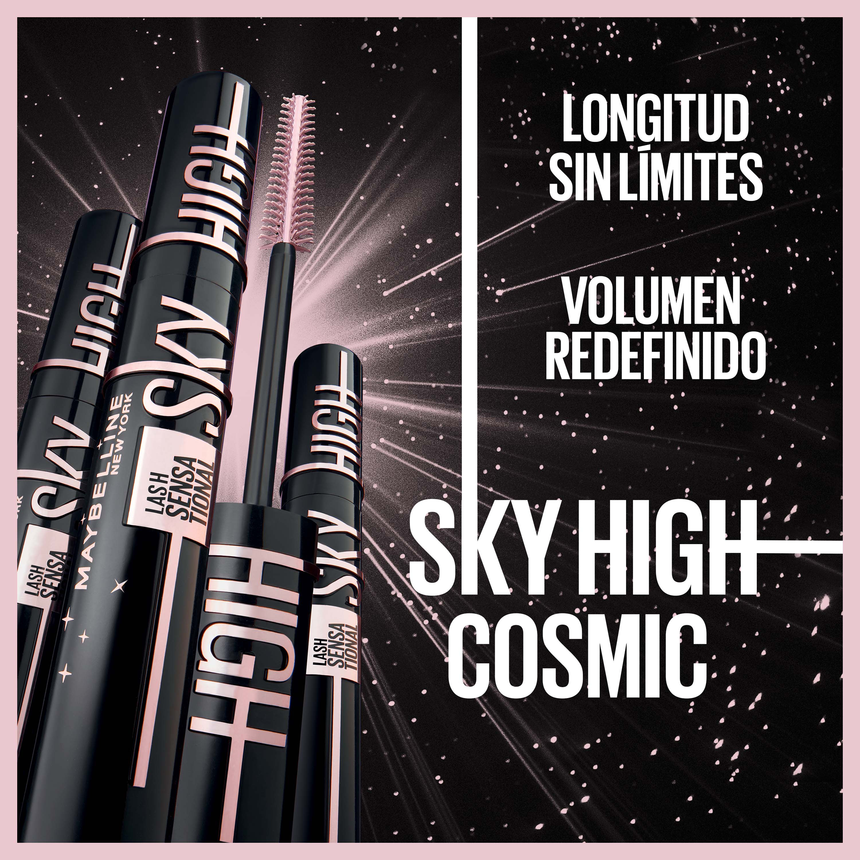 Máscara de Pestañas Lash Sensational Sky High Cosmic · detalle 4