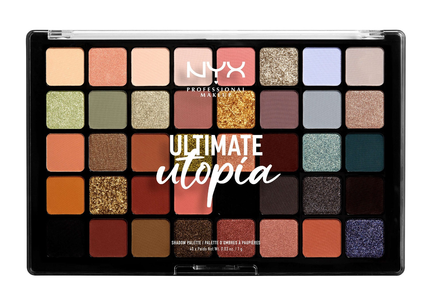 NYX Professional Make Up Ultimate Utopia Paleta de Sombras