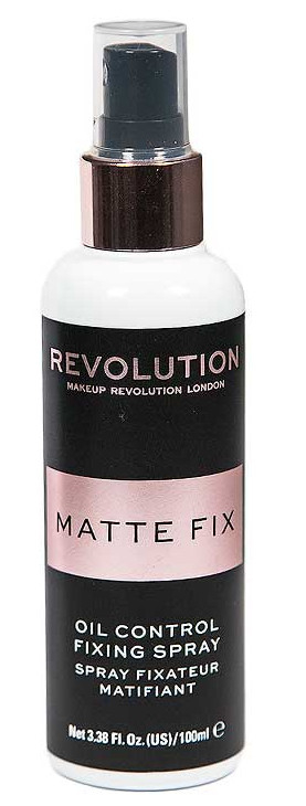 Revolution Matte Fix Oil Control Fixing Spray Fijador Maquillaje