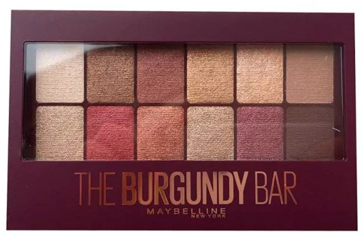 Maybelline New York The Burgundy Bar Paleta de Sombras