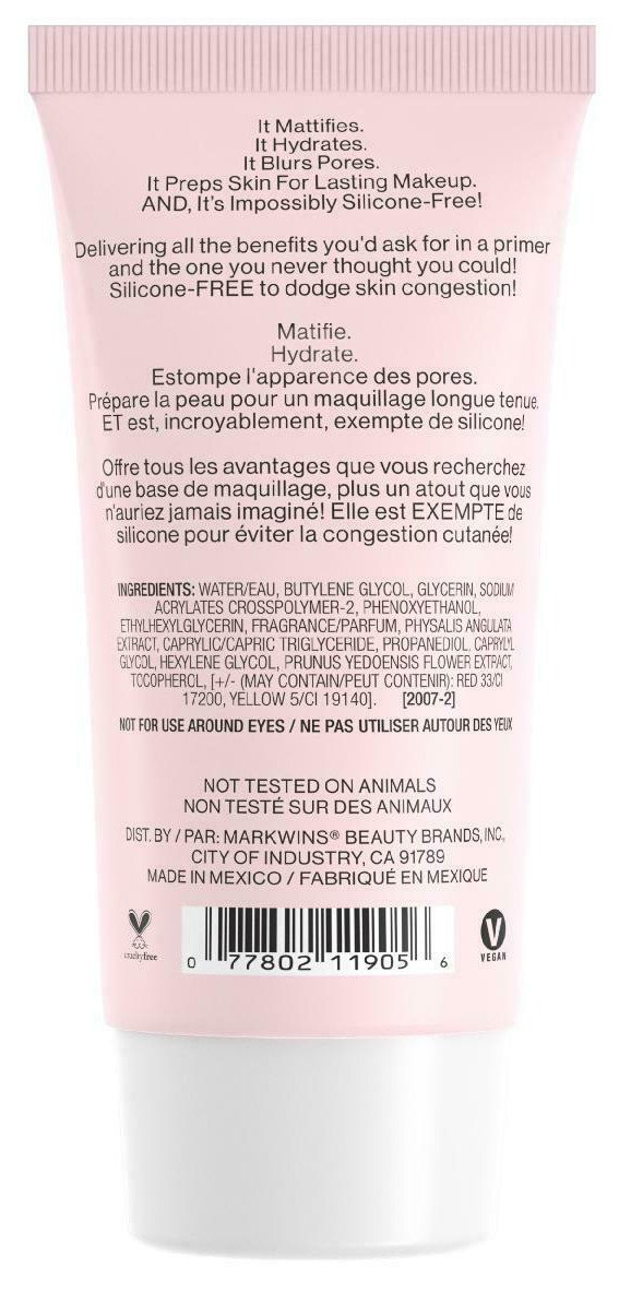 Prebase de Maquillaje Prime Focus The Impossible Primer · detalle 2