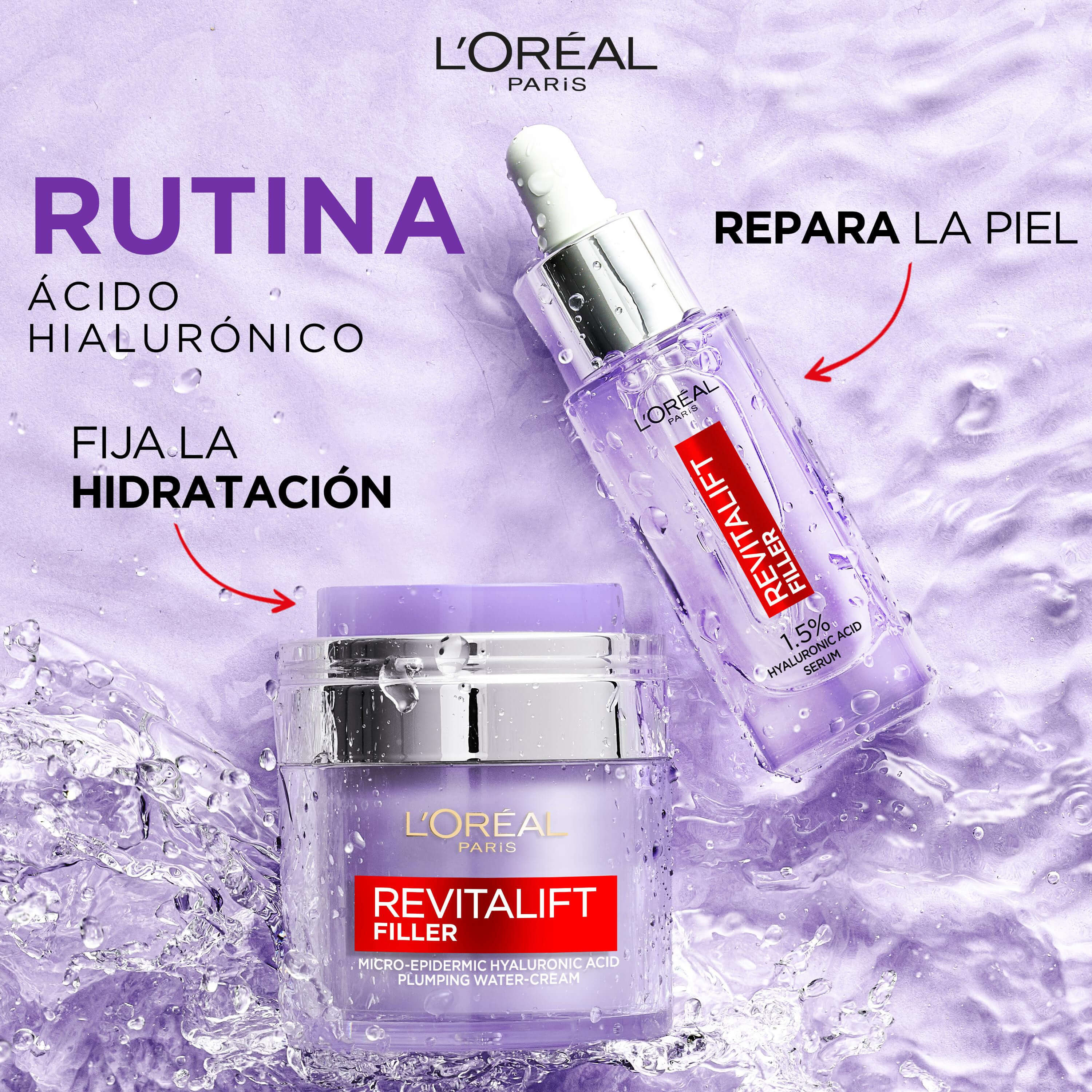 Revitalift Filler Gel Crema Rellenador con Ácido Hialurónico · detalle 5