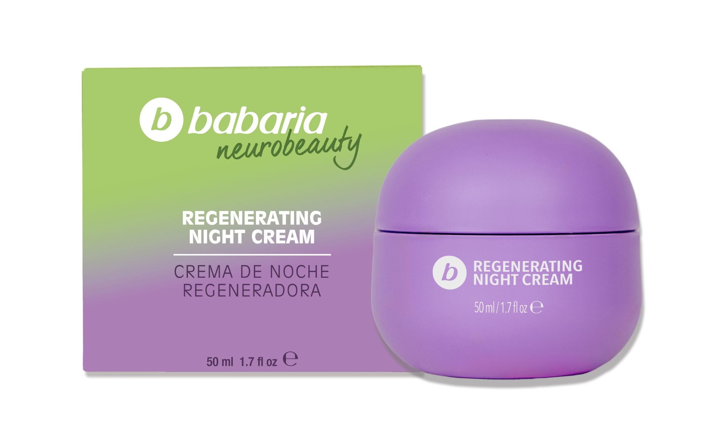 Babaria Neurobeauty Crema Facial de Noche Regeneradora