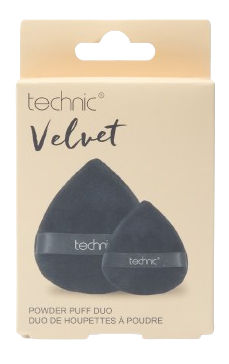 Borlas de Terciopelo Velvet Powder Puff Duo · detalle 2