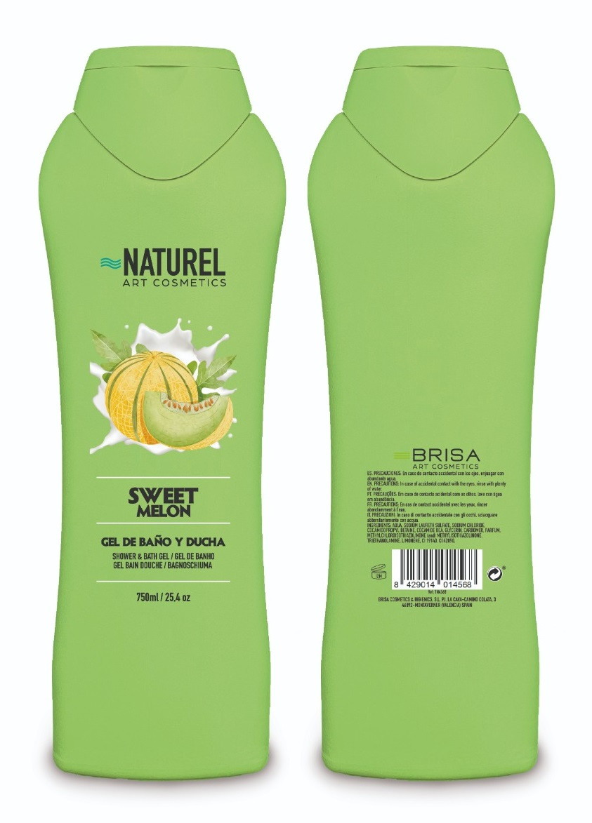 Naturel Art Cosmetics · Gel de Ducha y Baño Sweet Melon