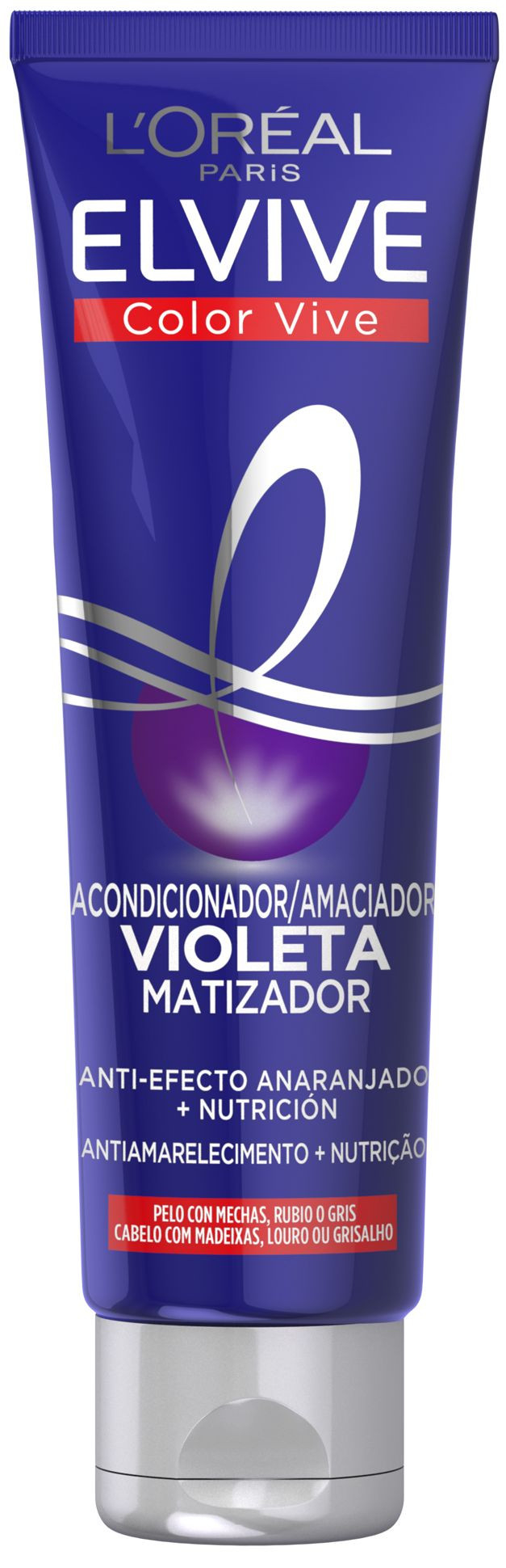 L'Oréal París ELVIVE Color Vive Acondicionador Violeta Matizador