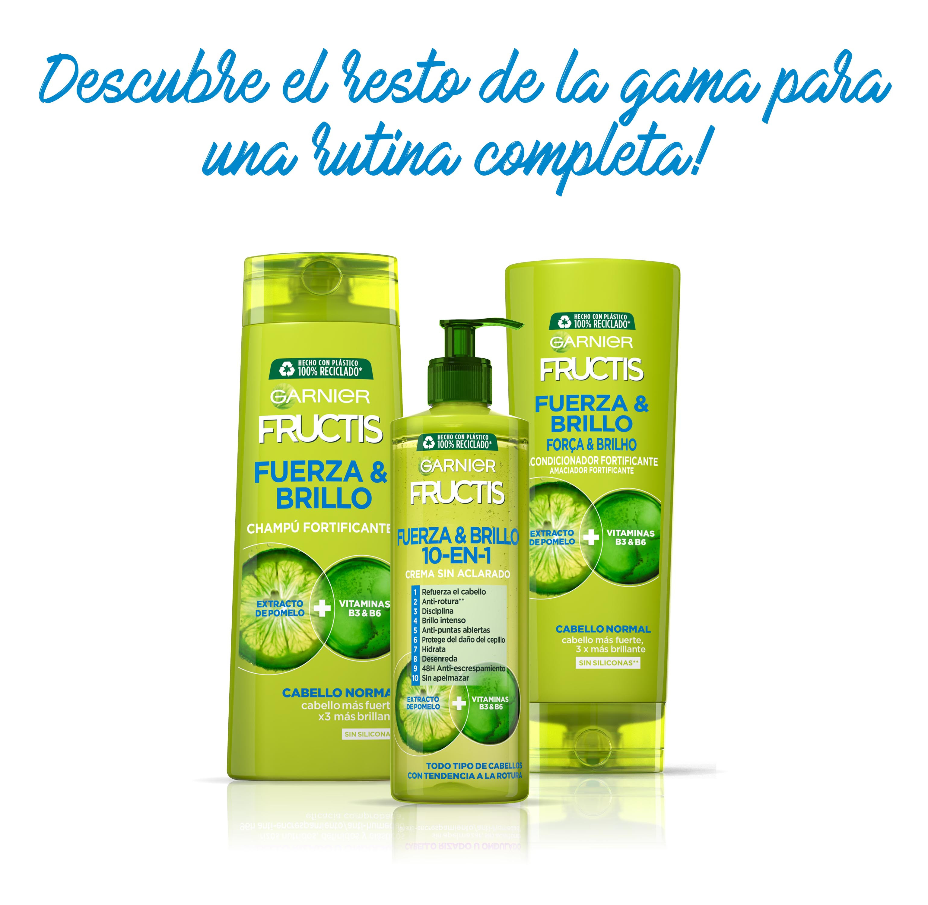 Fructis Fuerza Y Brillo Champú Fortificante · detalle 3