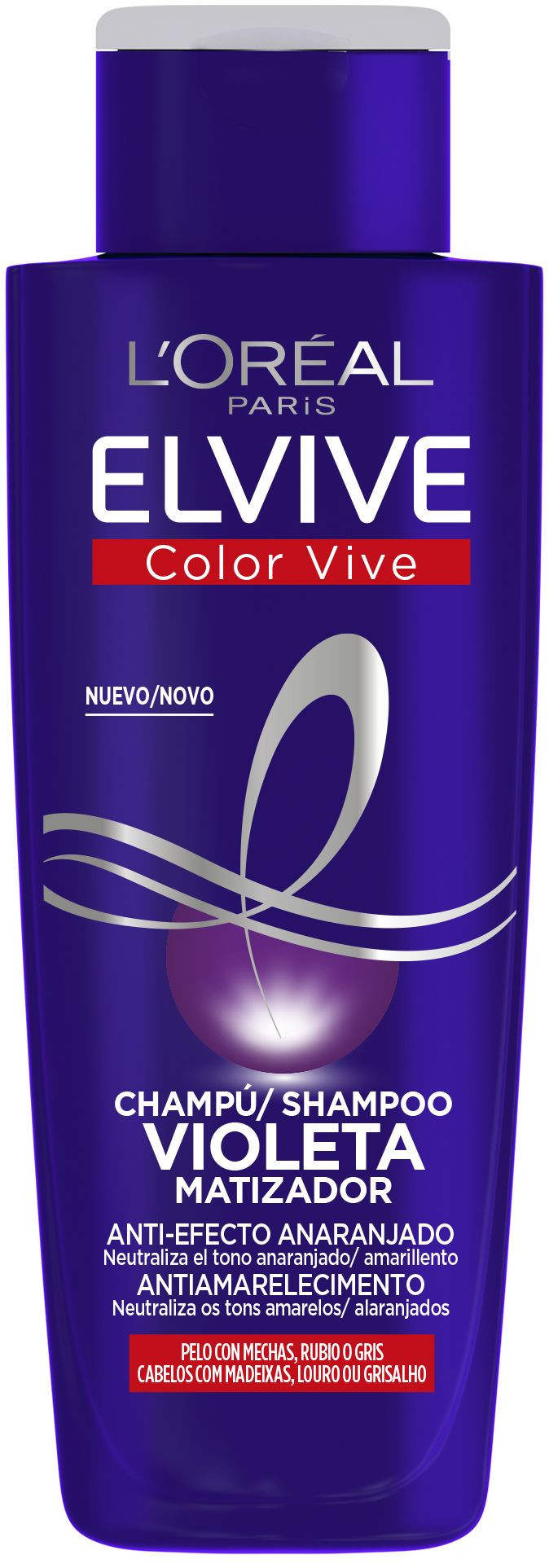 L'Oréal París ELVIVE Color Vive Champú Violeta Matizador
