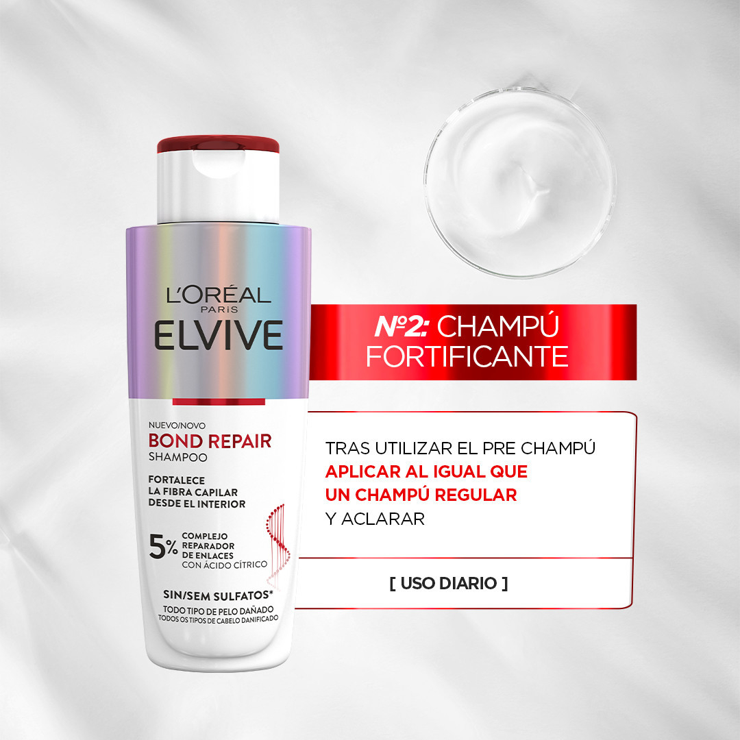 ELVIVE Bond Repair Champú Fortificante · detalle 4