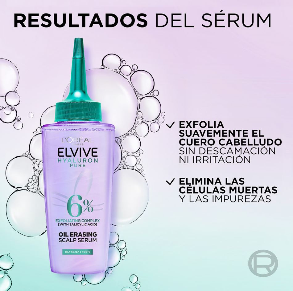 Elvive Sérum Purificante Pre-Champú Hyaluron Pure · detalle 2