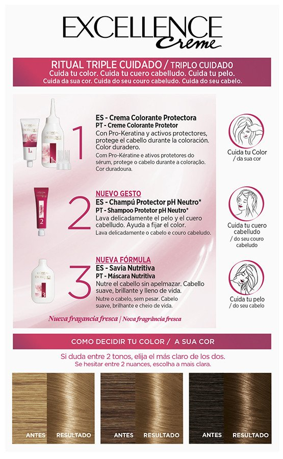 Excellence Creme Tintes · detalle 2