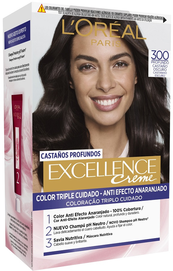 L'Oréal París Excellence Creme Tintes Castaños Profundos