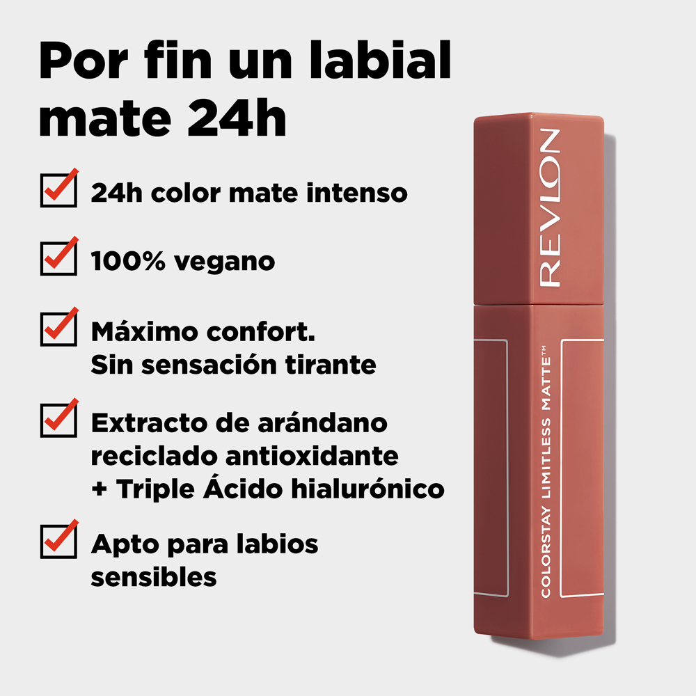 ColorStay Limitless Matte Labial Líquido · detalle 1