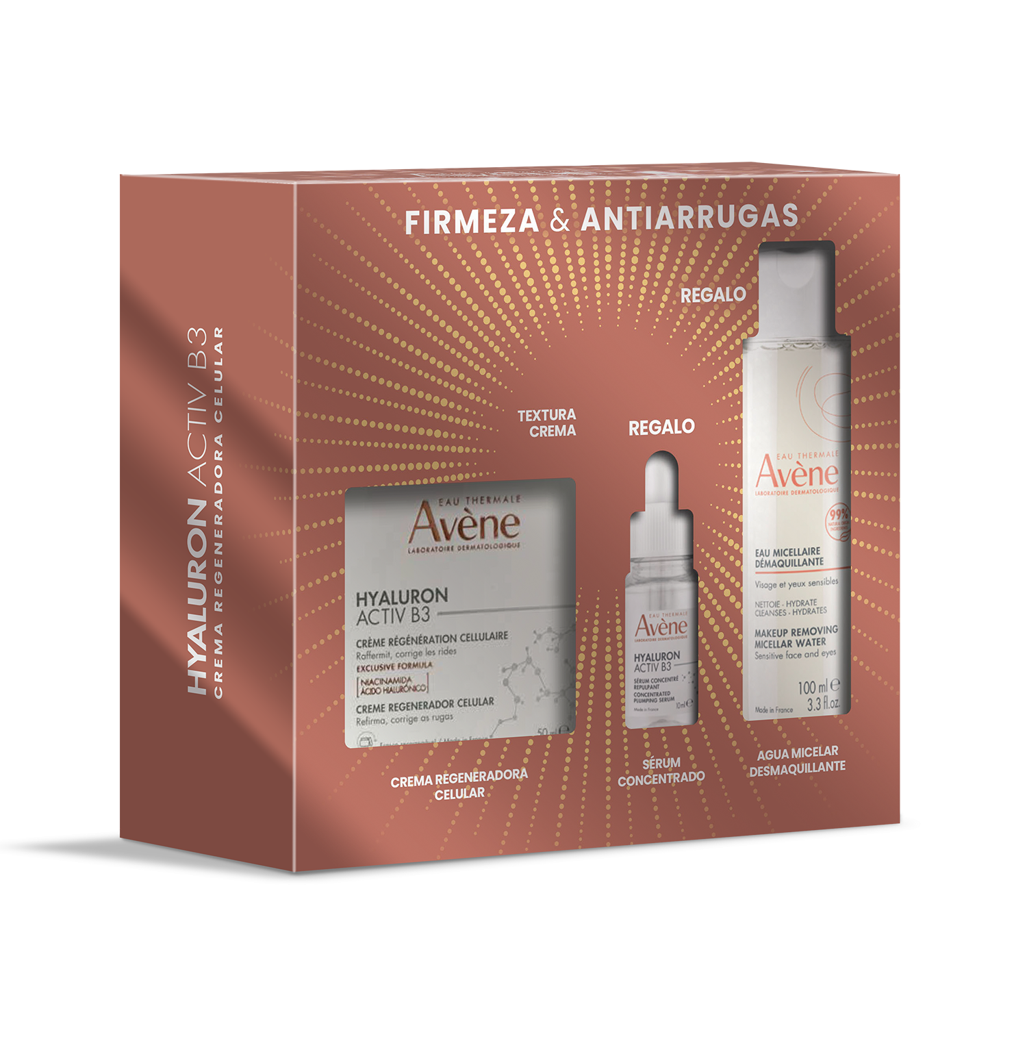 Avene Hyaluron Activ B3 Estuche Firmeza & Antiarrugas