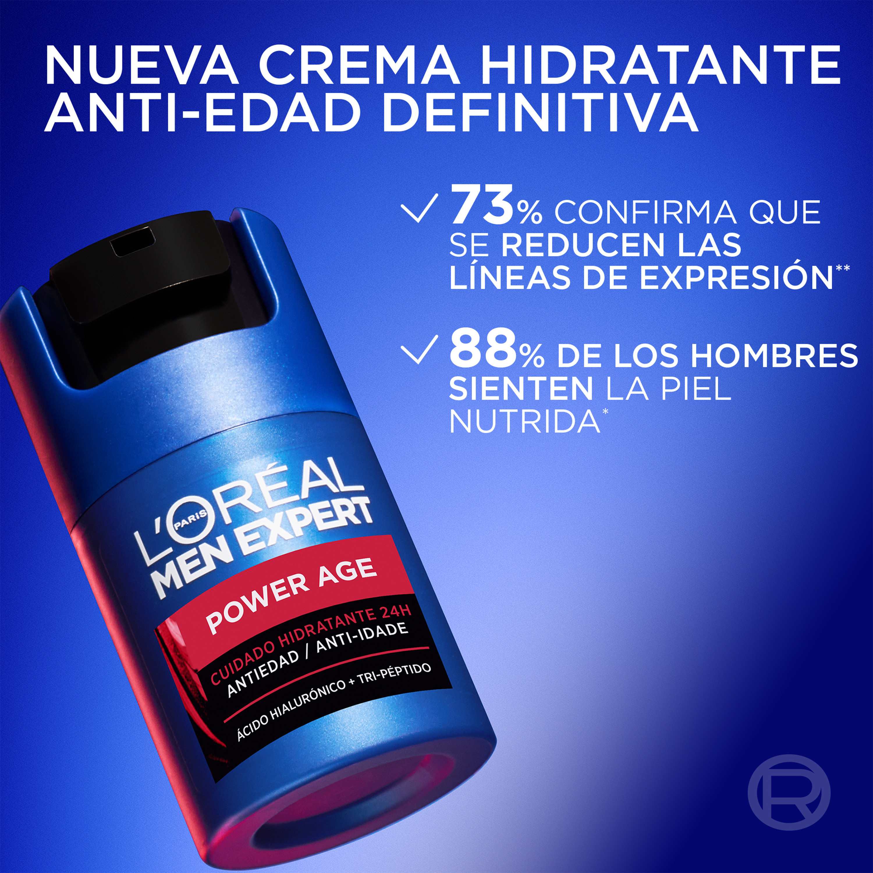 L'Oréal Men Expert Power Age Cuidado Hidratante Anti-Edad Integral para hombres · detalle 3