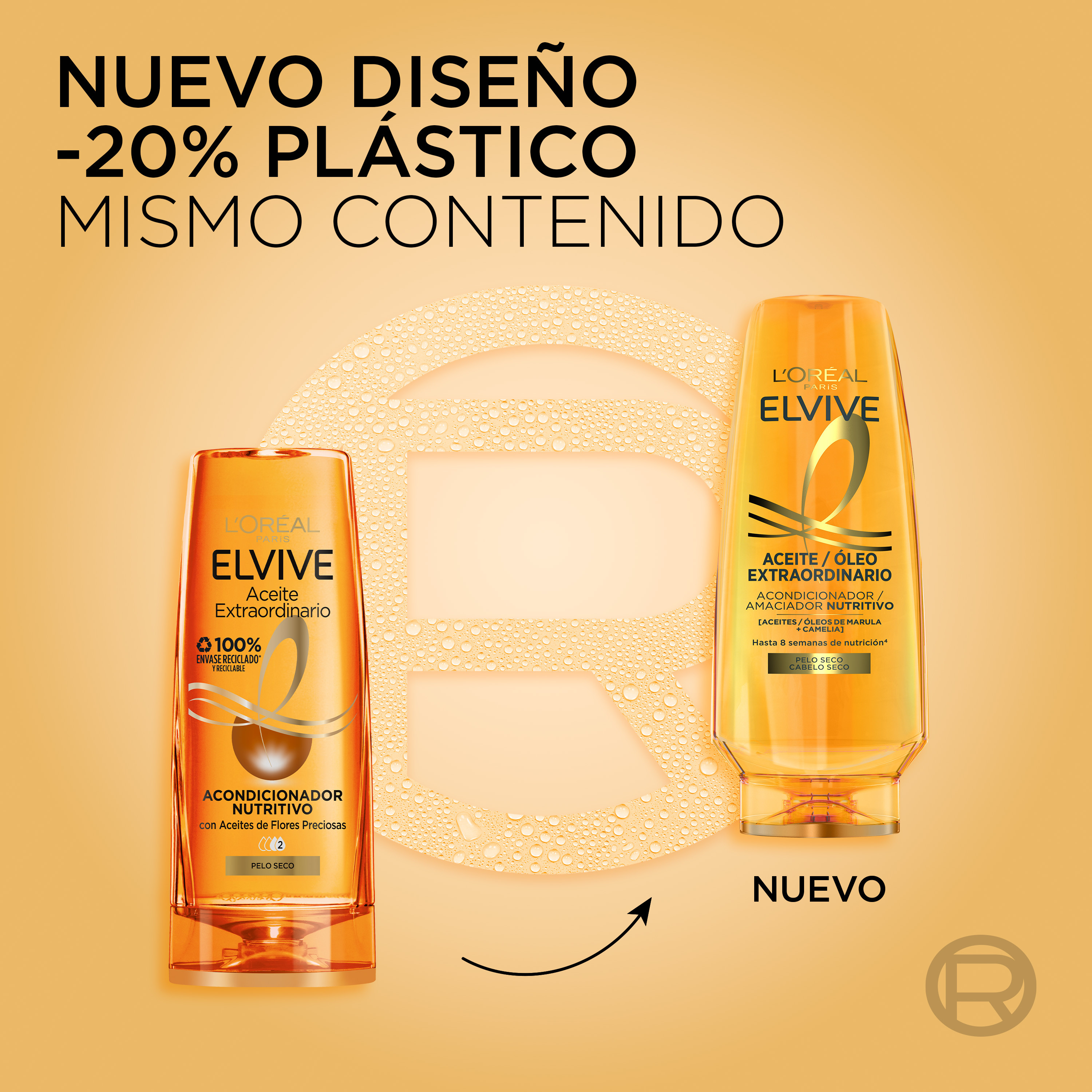 ELVIVE Aceite Extraordinario Acondicionador Nutritivo · detalle 2