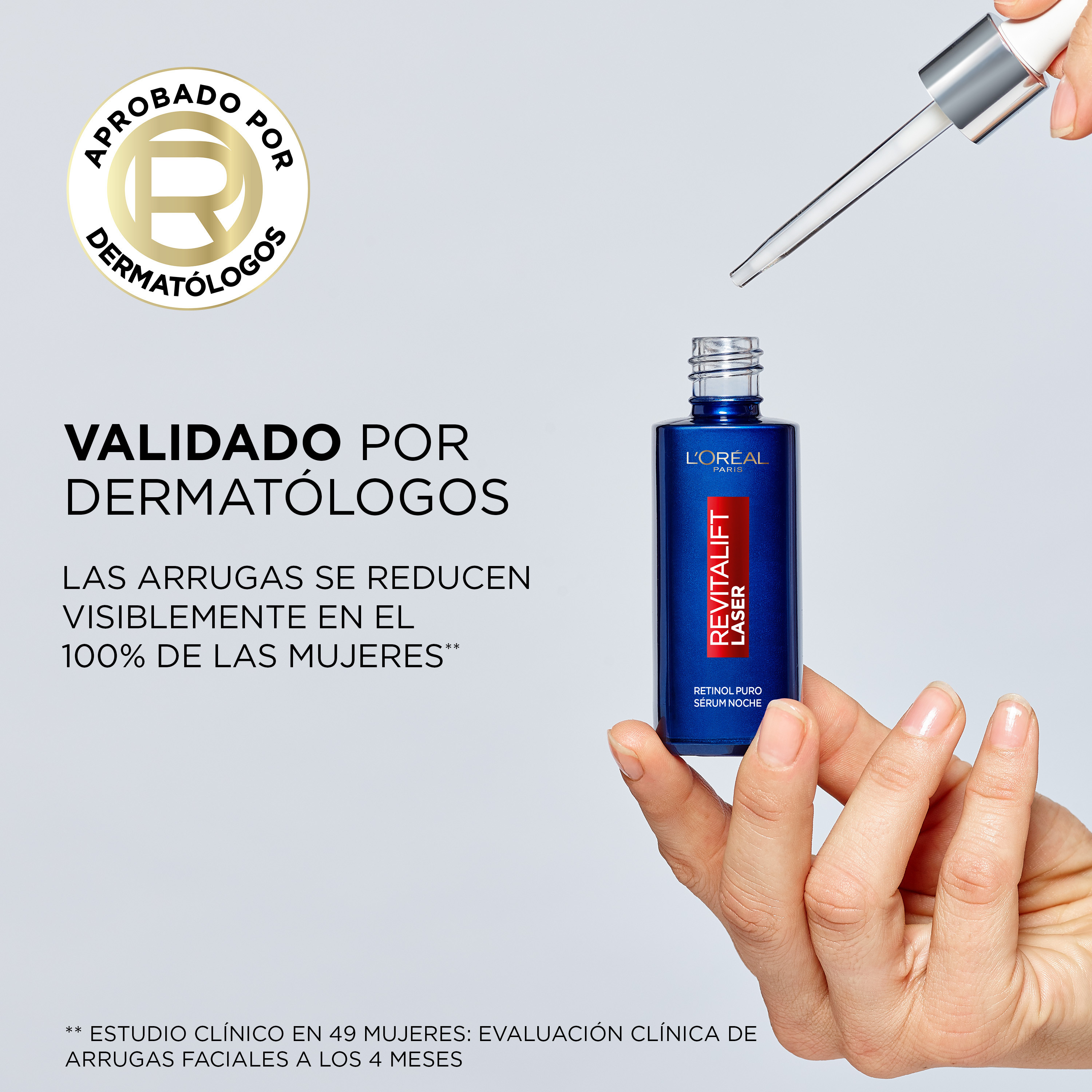 Revitalift Laser serum de noche retinol puro arrugas profundas · detalle 4