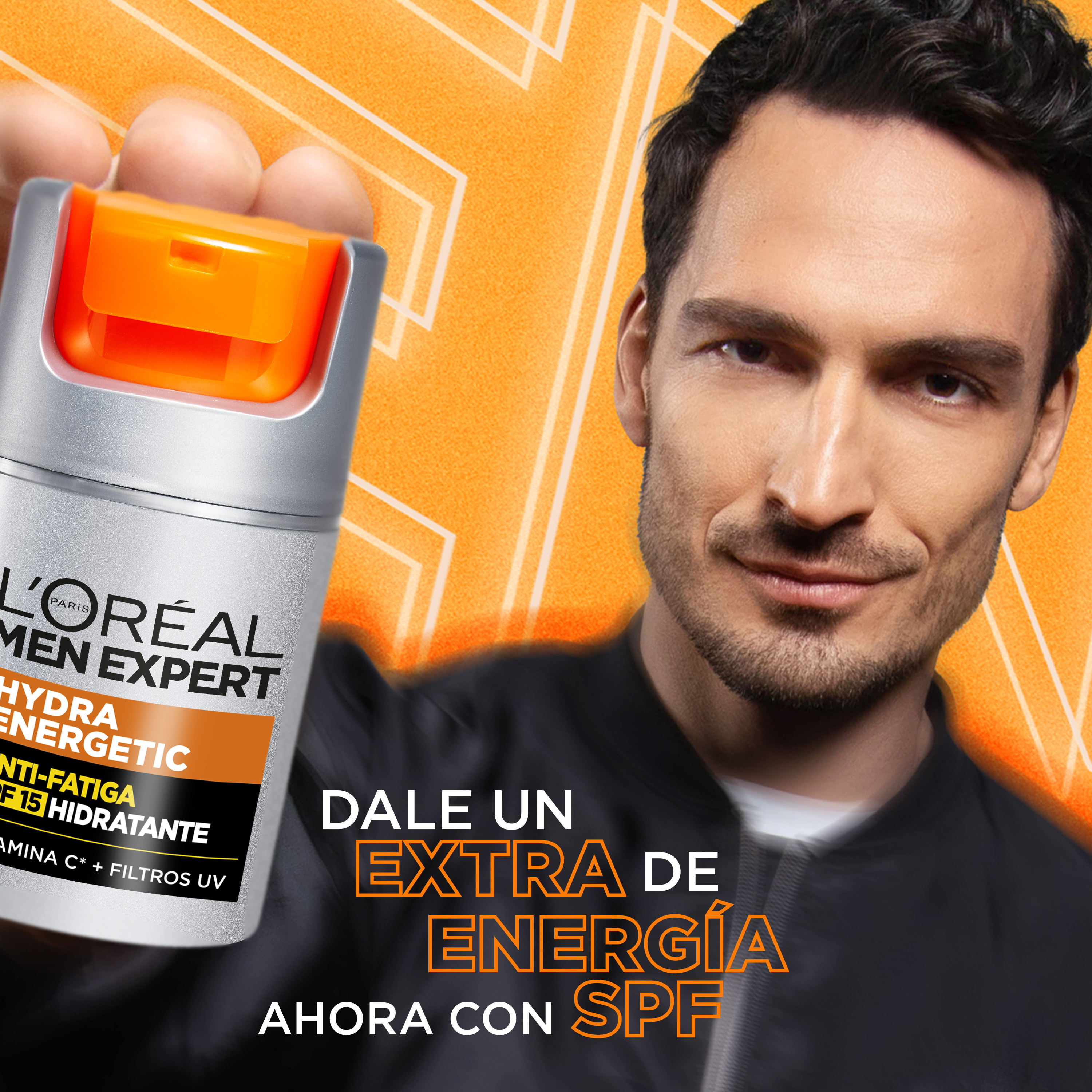 L'Oreal Men Expert Crema Hidratante Anti-Fatiga Hydra Energetic SPF15 · detalle 4
