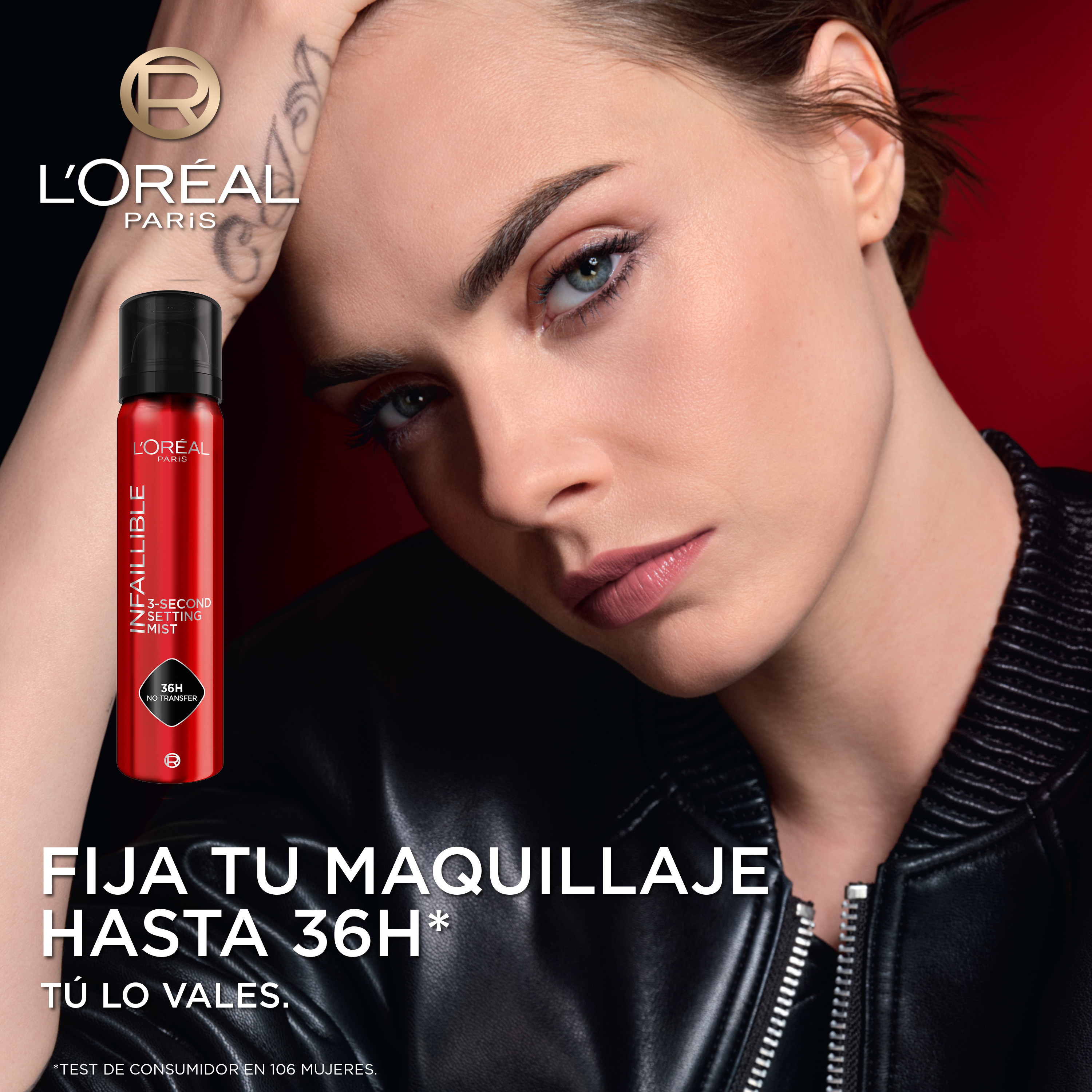 Infaillible Spray Fijador de Maquillaje · detalle 1