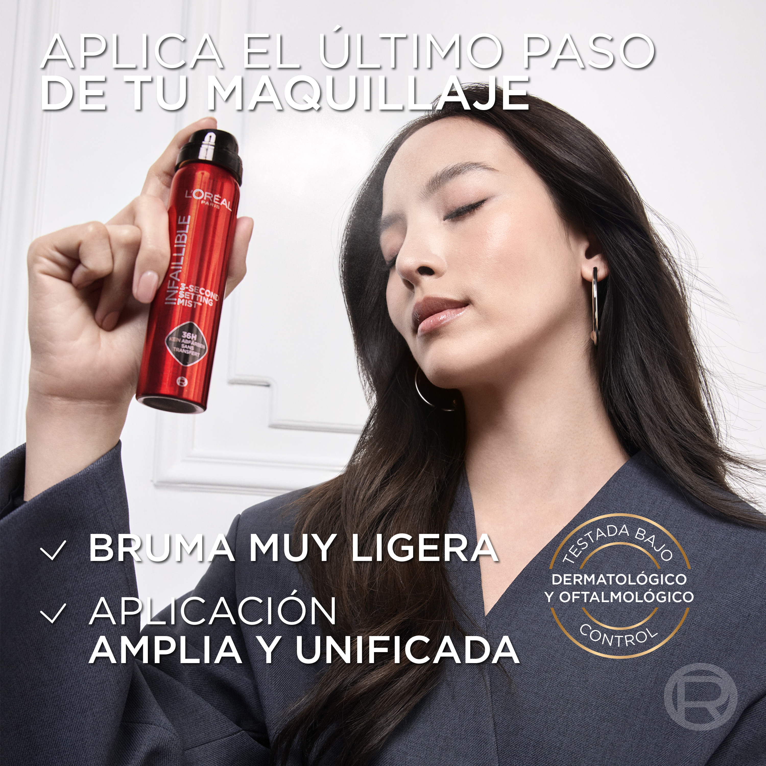 Infaillible Spray Fijador de Maquillaje · detalle 4