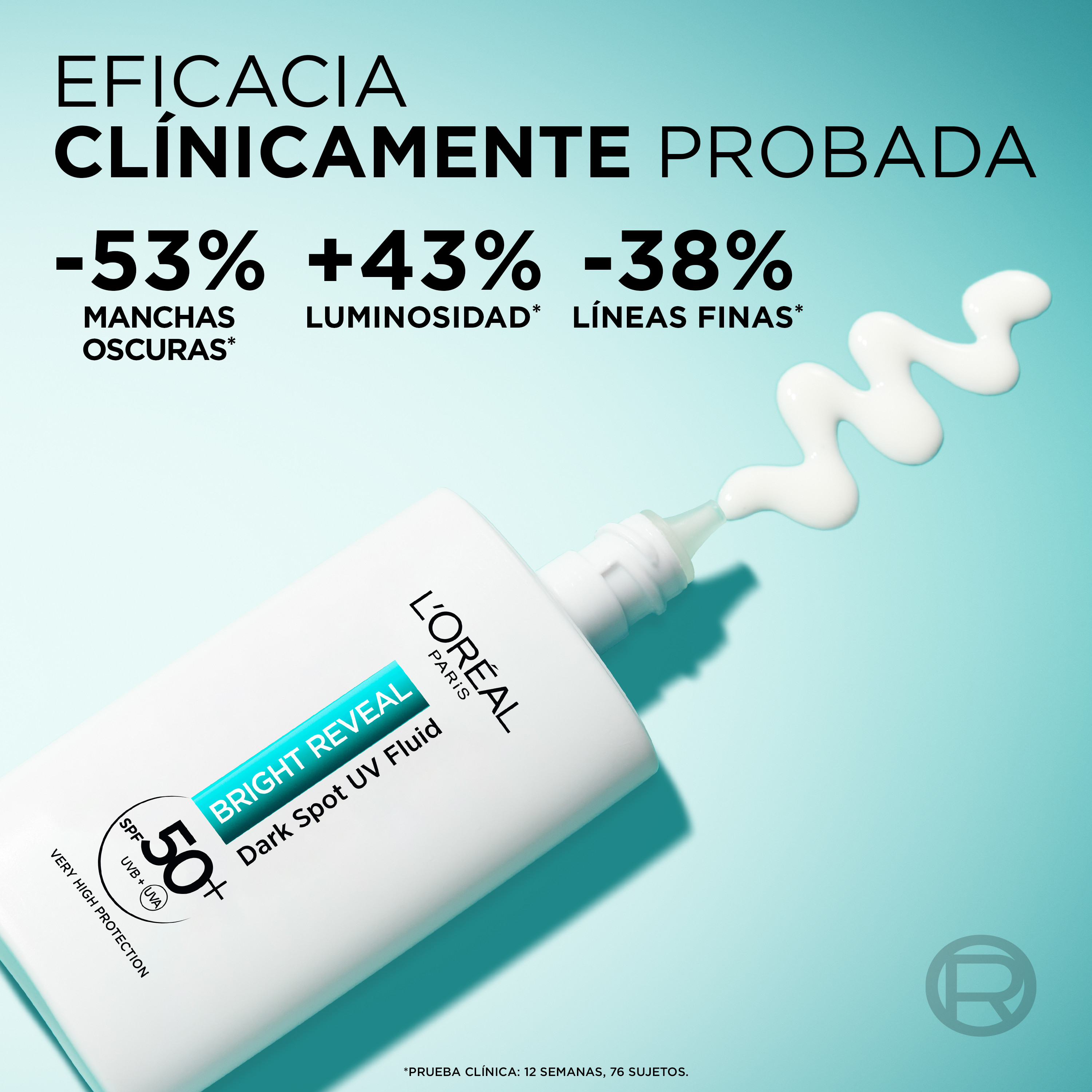 Bright Reveal Fluido Hidratante Anti-Manchas con Niacinamida SPF 50+ · detalle 3