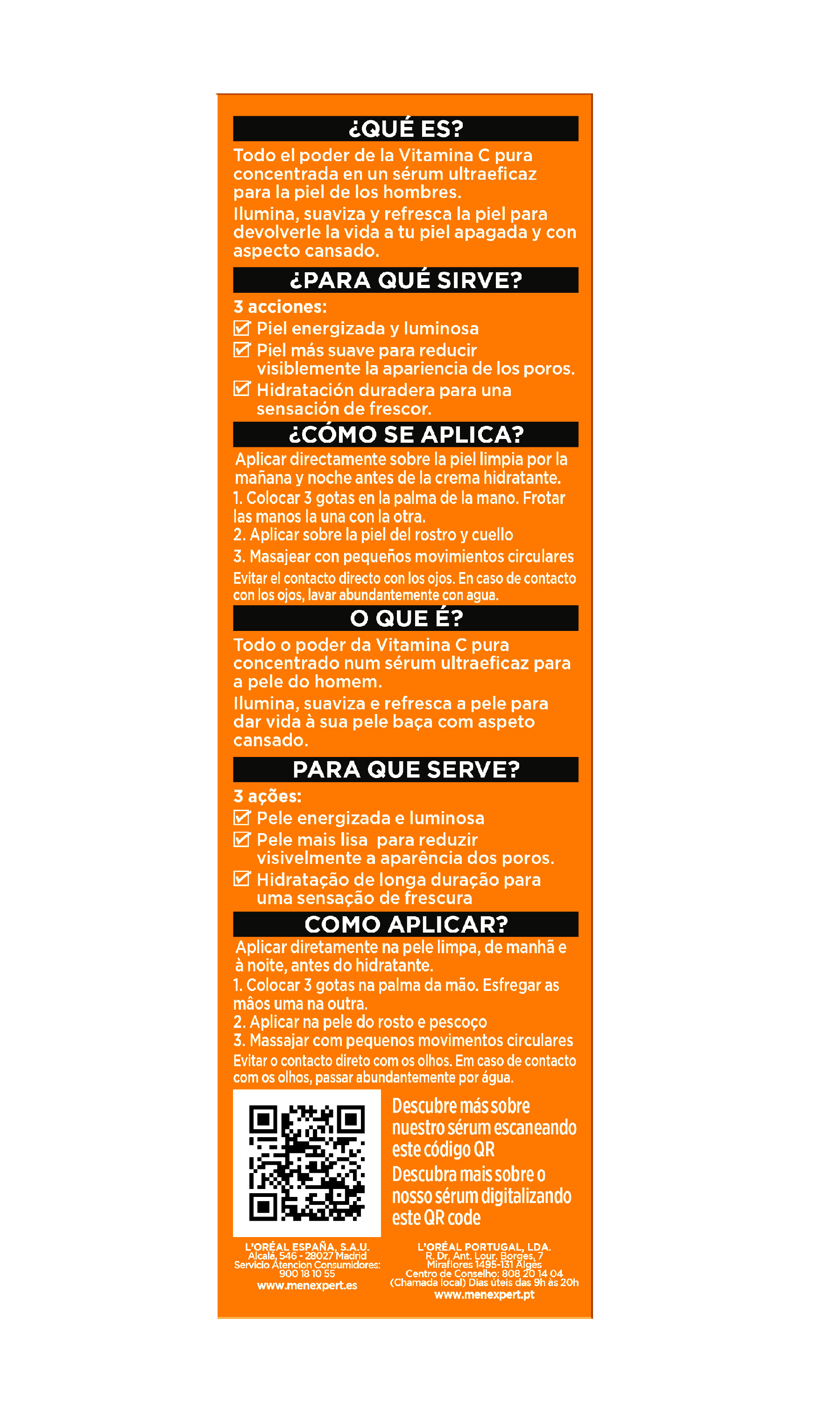 Men Expert Serum Vitamina C Hydra Energetic Anti-Fatiga · detalle 3
