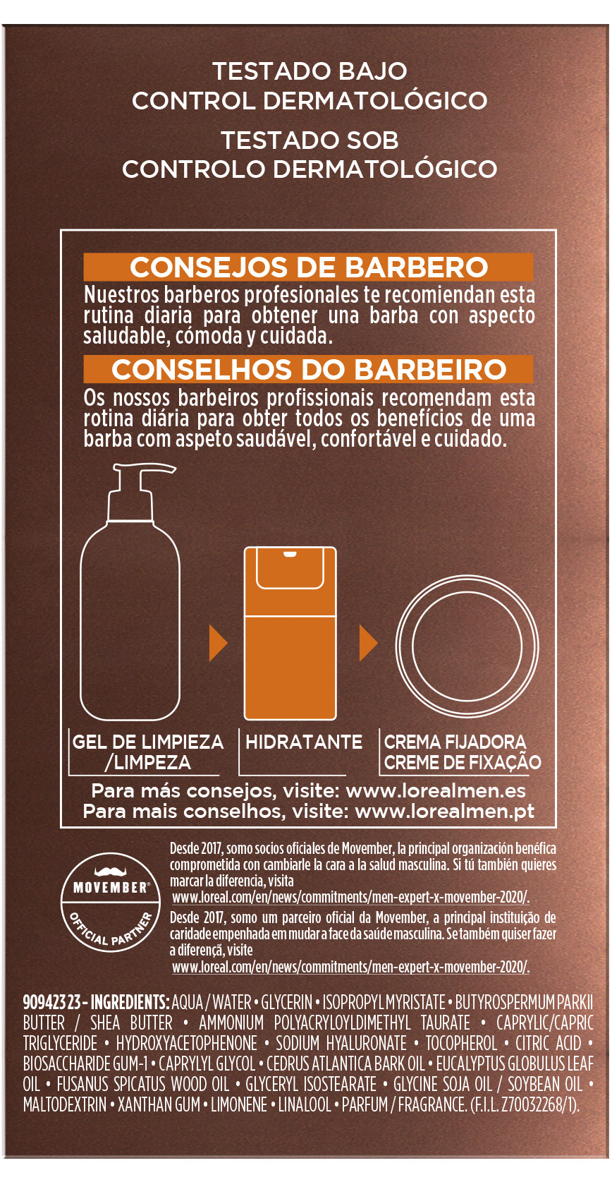 Men Expert Hidratante Barber Club Piel y Barba · detalle 2