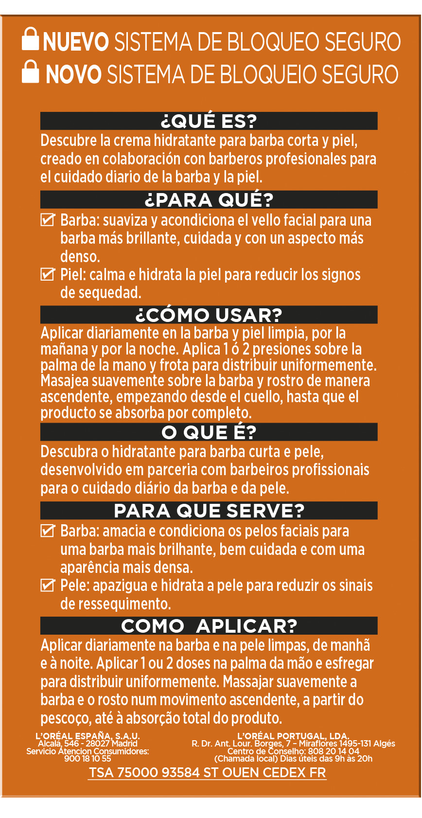 Men Expert Hidratante Barber Club Piel y Barba · detalle 3