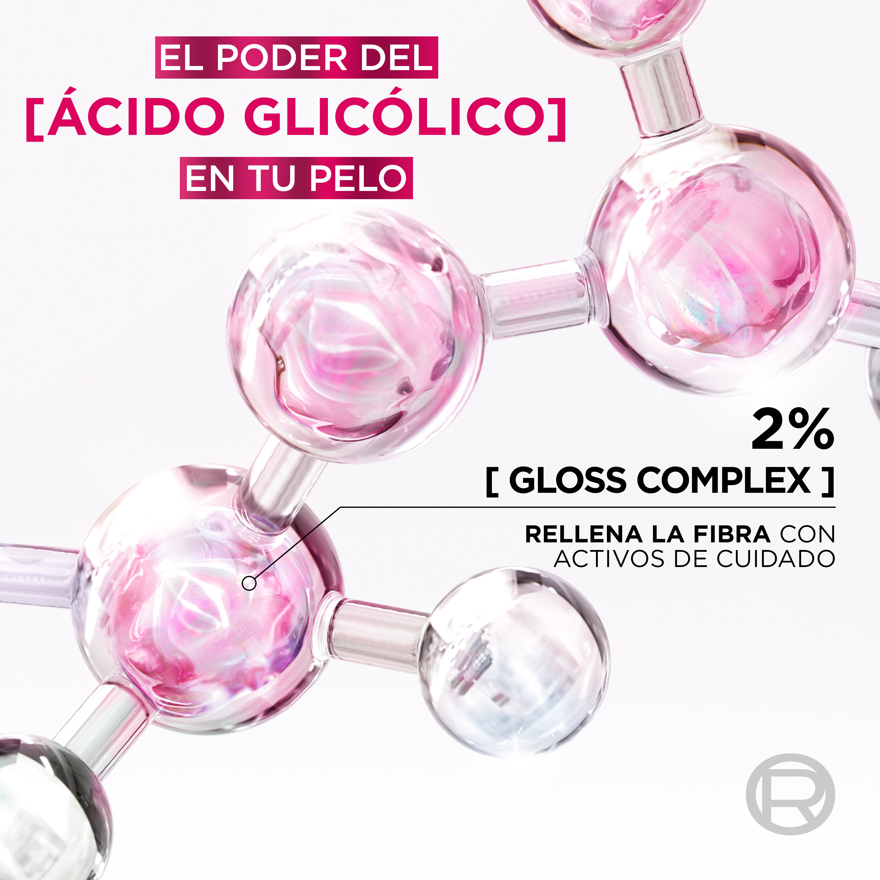 Elvive Champú Glycolic Gloss Sin Sulfatos · detalle 3