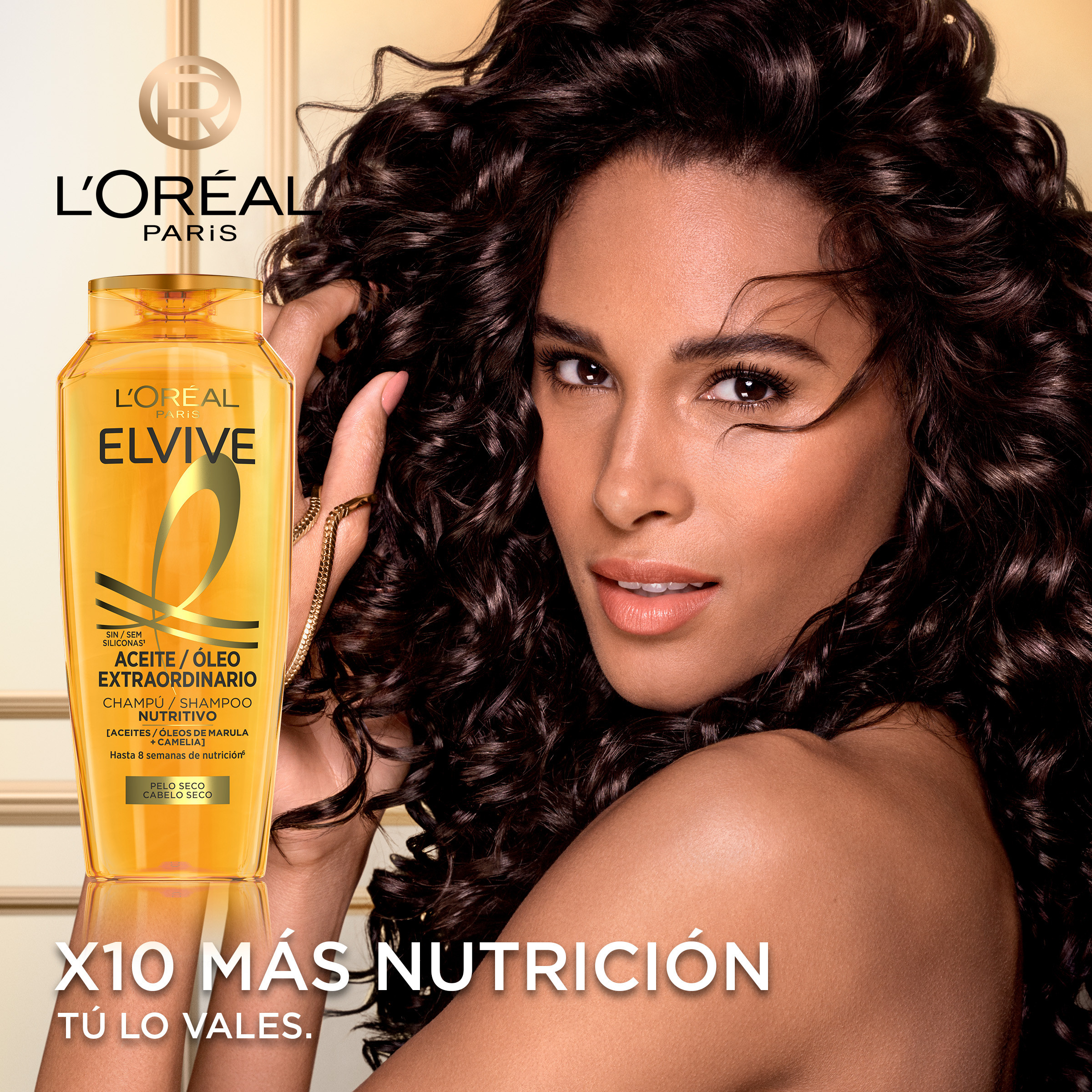 ELVIVE Aceite Extraordinario Champú Nutritivo · detalle 3