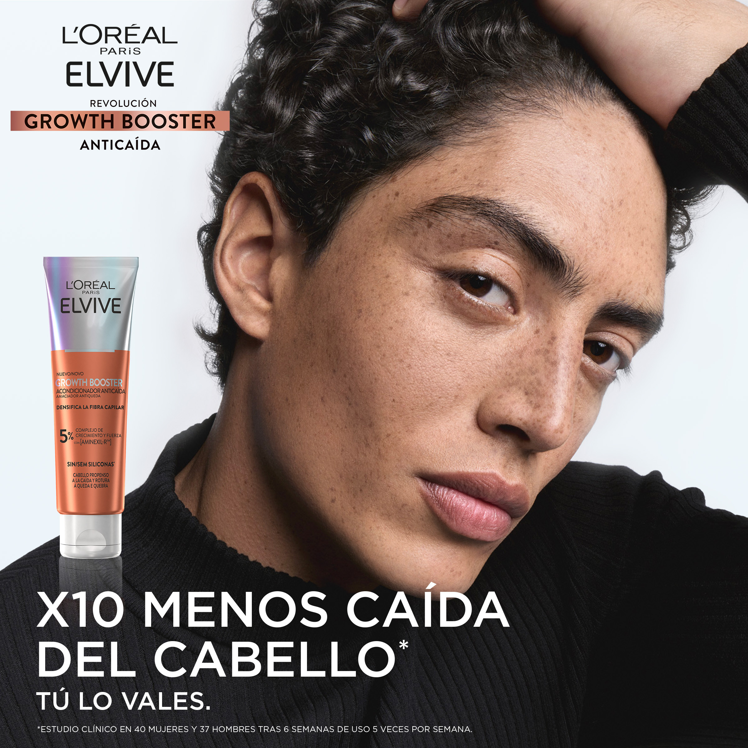 Elvive Growth Booster Acondicionador Anticaída · detalle 2