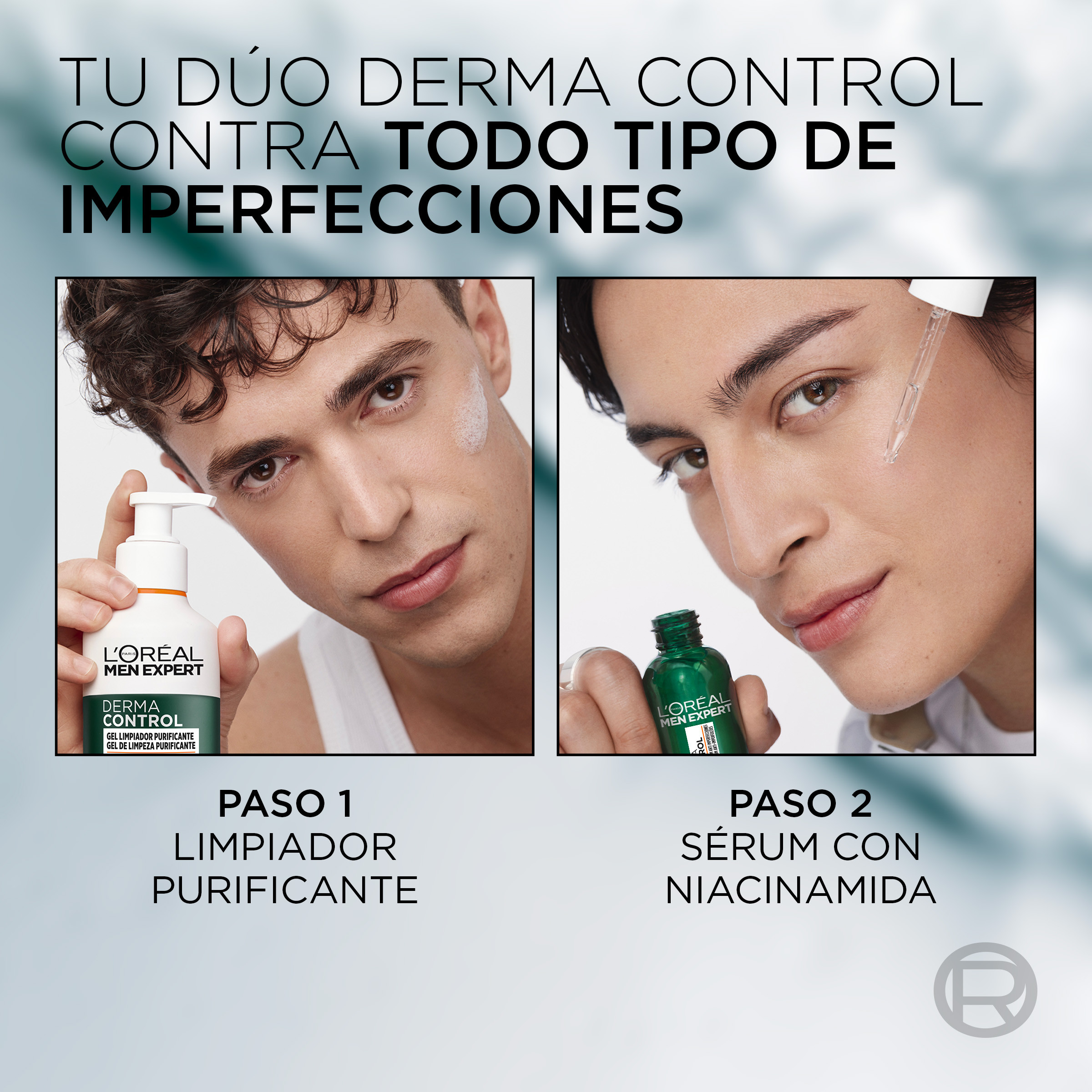 Men Expert Derma Control Gel Limpiador Purificante · detalle 3