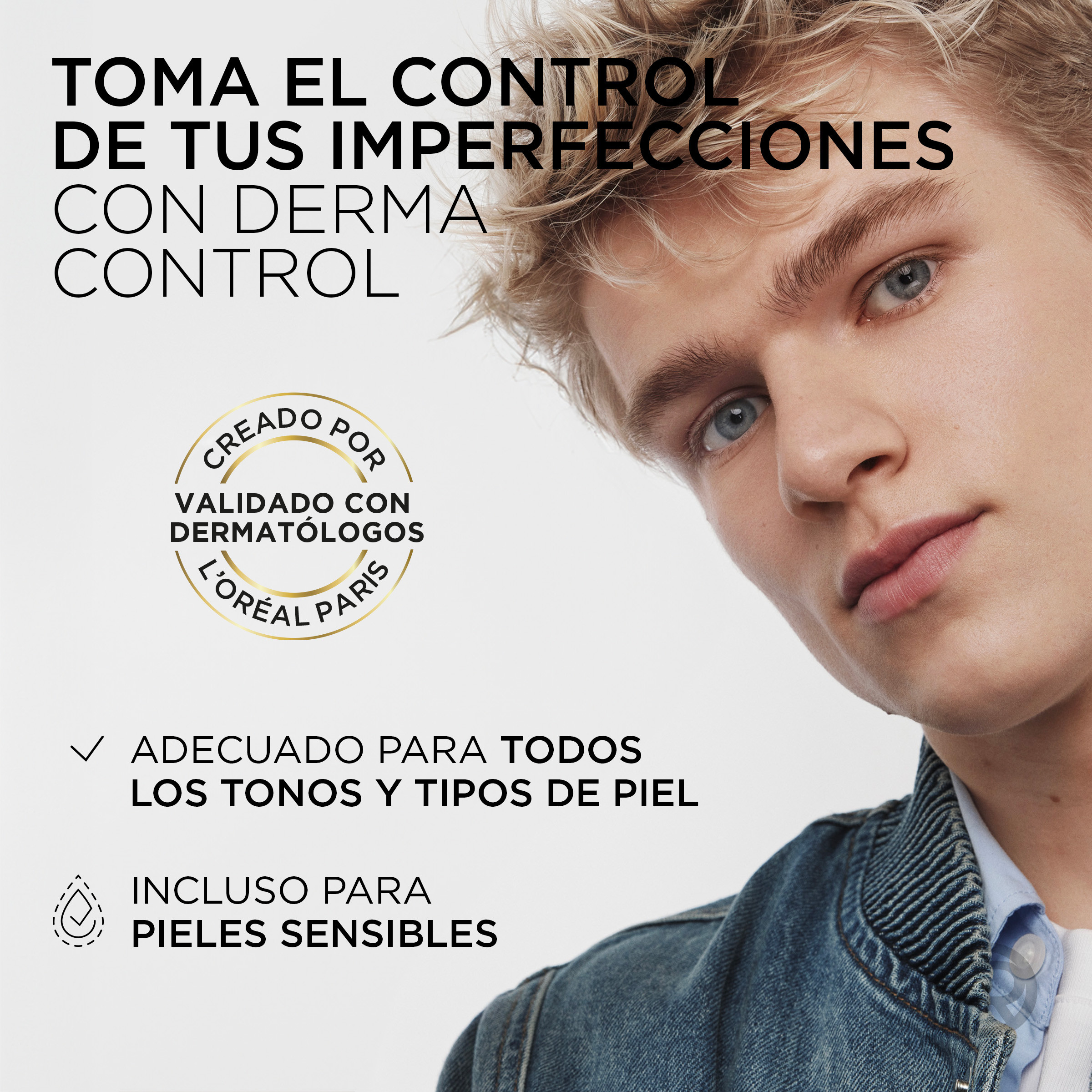 Men Expert Derma Control Oil Control Hidratante SPF30 · detalle 5