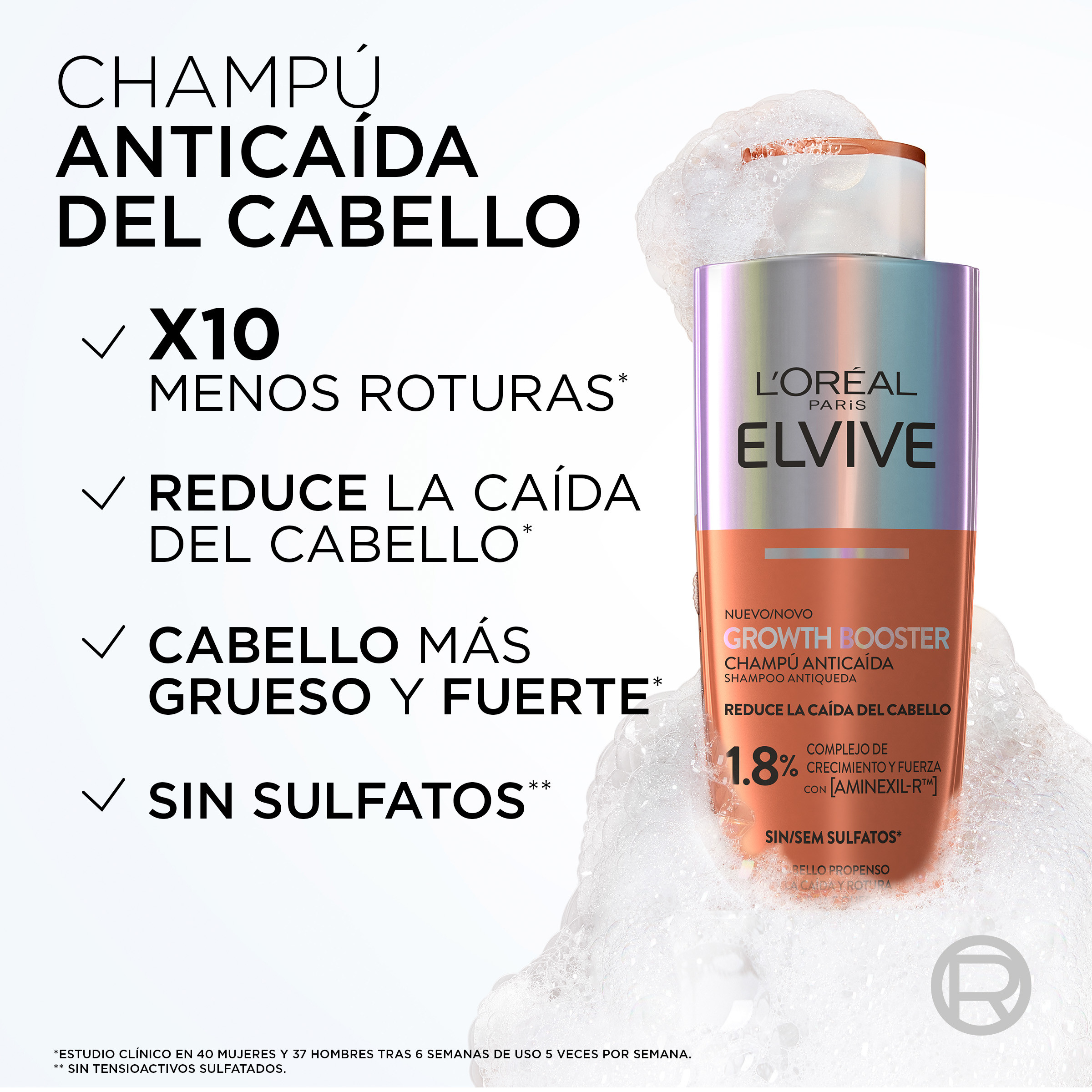 Elvive Growth Booster Champú Anticaída · detalle 3
