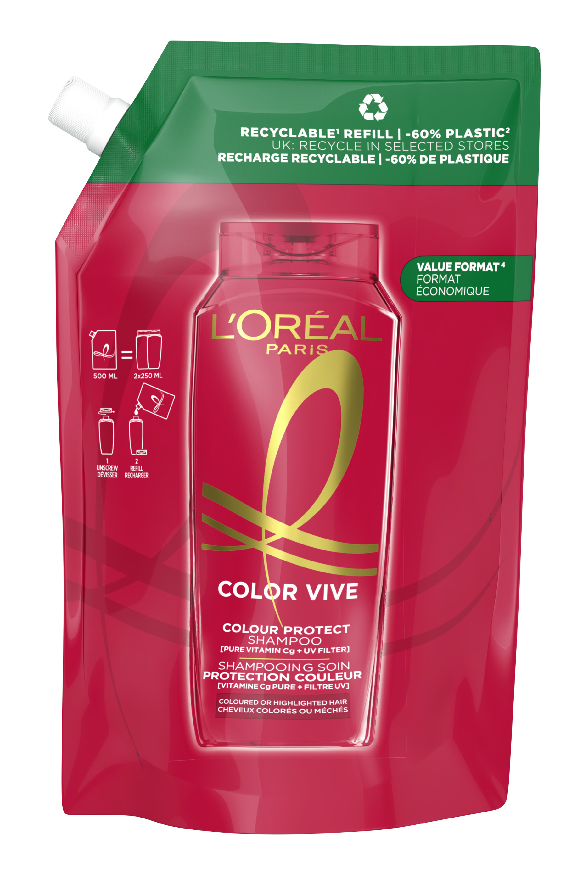 L'Oréal París ELVIVE Color Vive Champú
