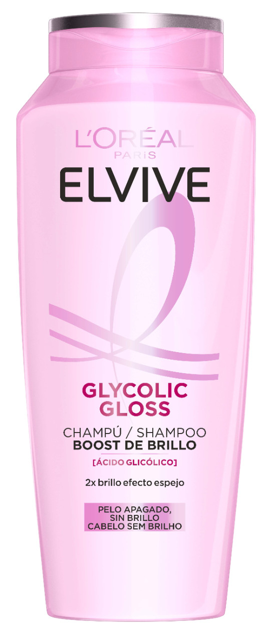 L'Oréal París Elvive Champú Glycolic Gloss Core