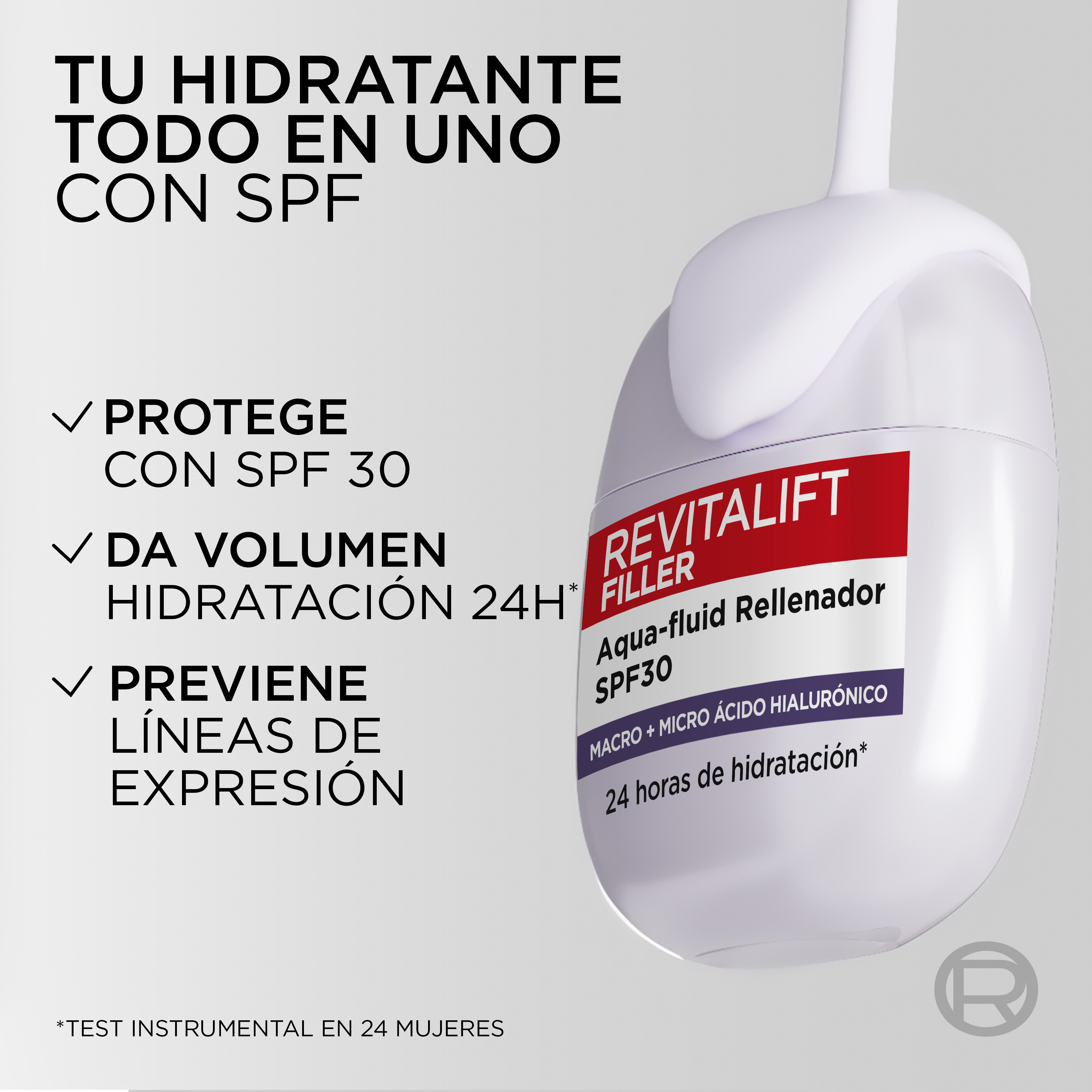 Revitalift Filler Aqua-Fluid Rellenador SPF30 · detalle 3