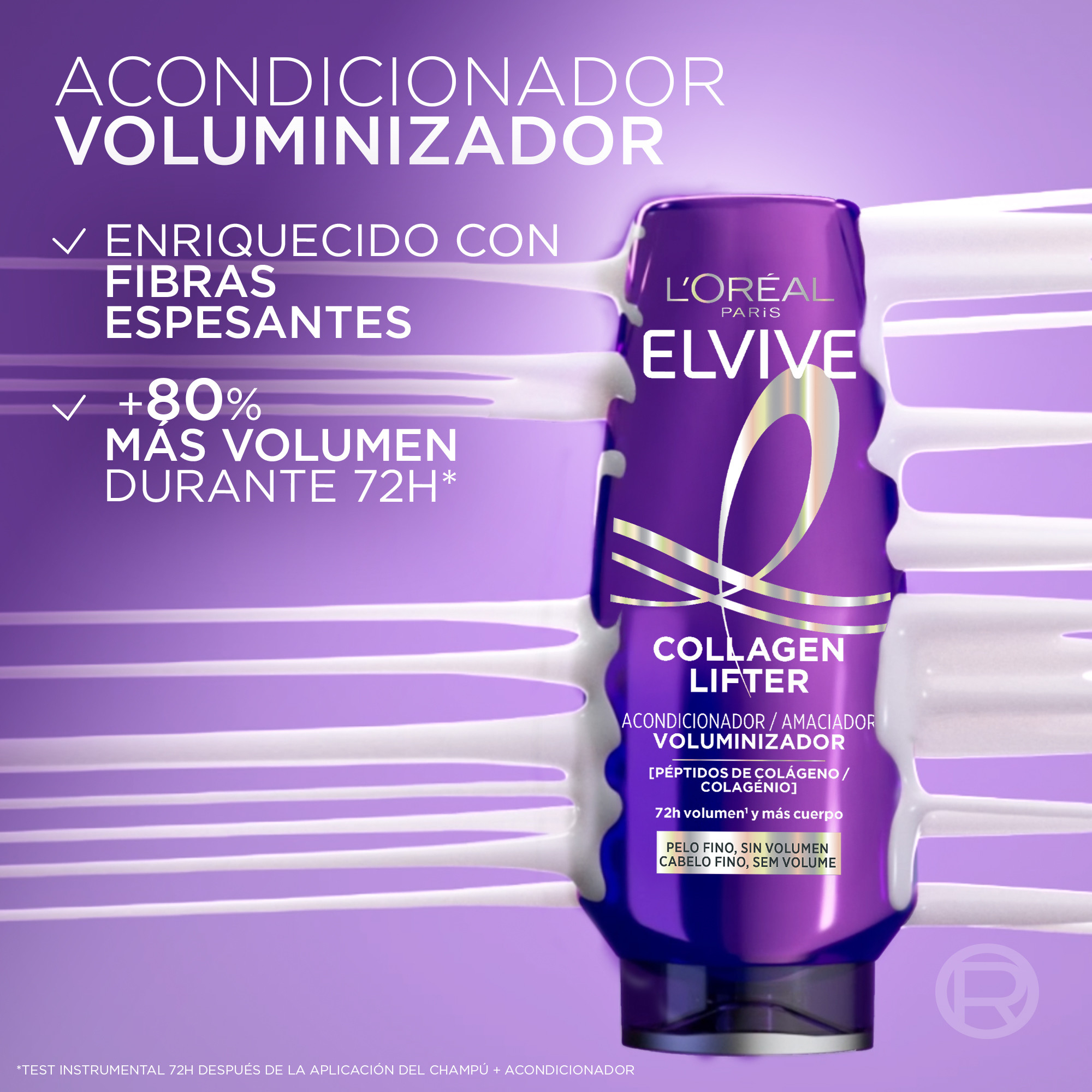 Elvive Collagen Lifter Acondicionador Voluminizador · detalle 2