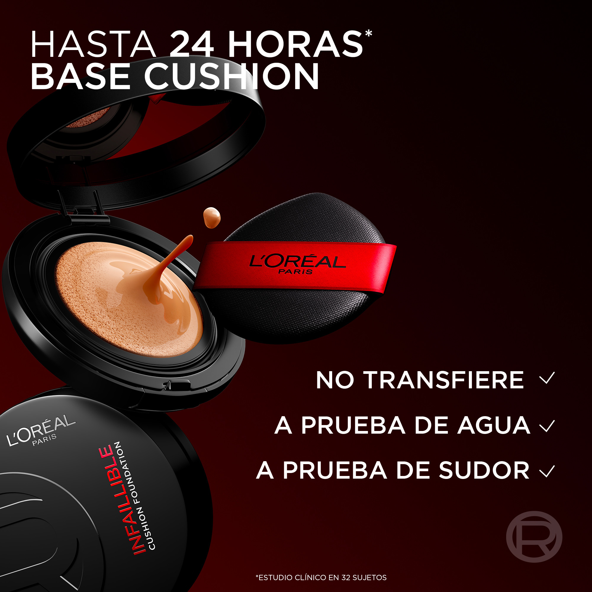 Infalible Fresh Wear Cushion Base de Maquillaje · detalle 5