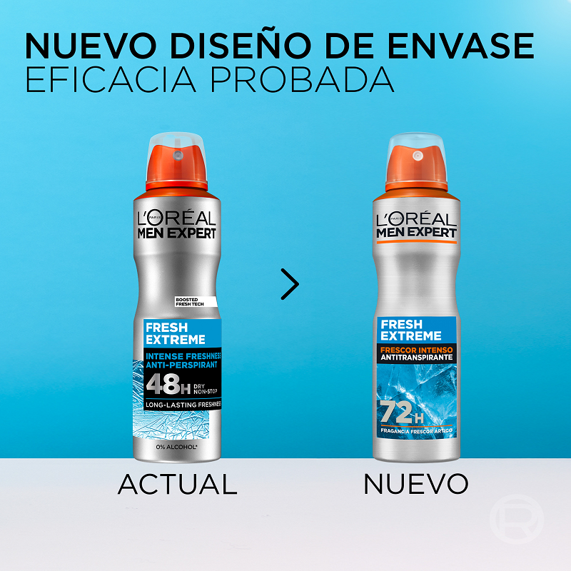 Men Expert Fresh Extreme Desodorante en Spray 72h · detalle 1