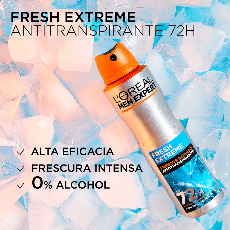 Men Expert Fresh Extreme Desodorante en Spray 72h · detalle 4