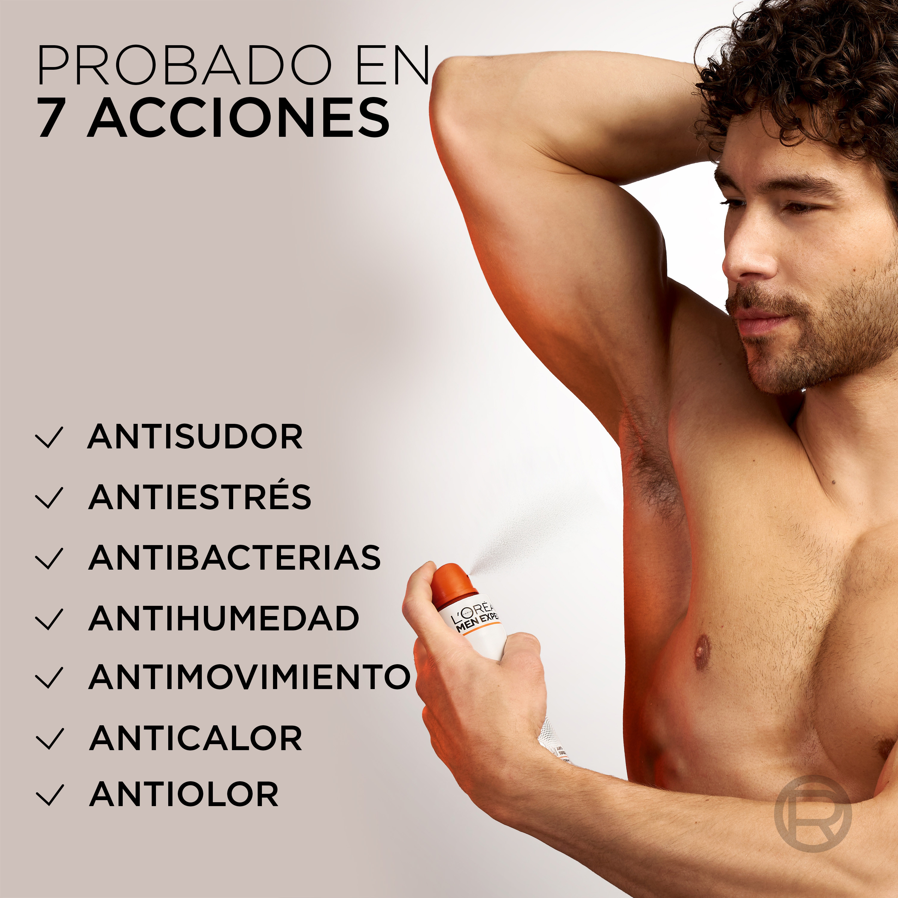 Men Expert Desodorante Spray Shirt Protect Antimanchas · detalle 2
