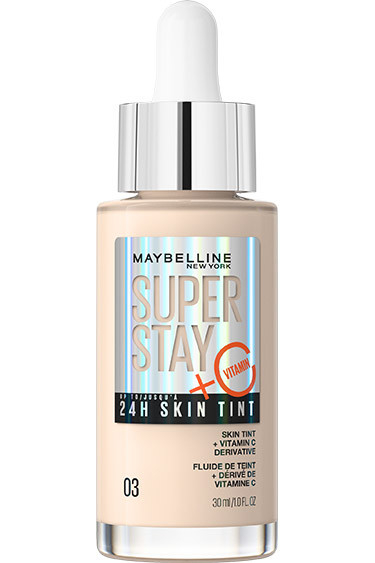Maybelline New York SuperStay Skin Tint + Vitamina C 24h base de Maquillaje