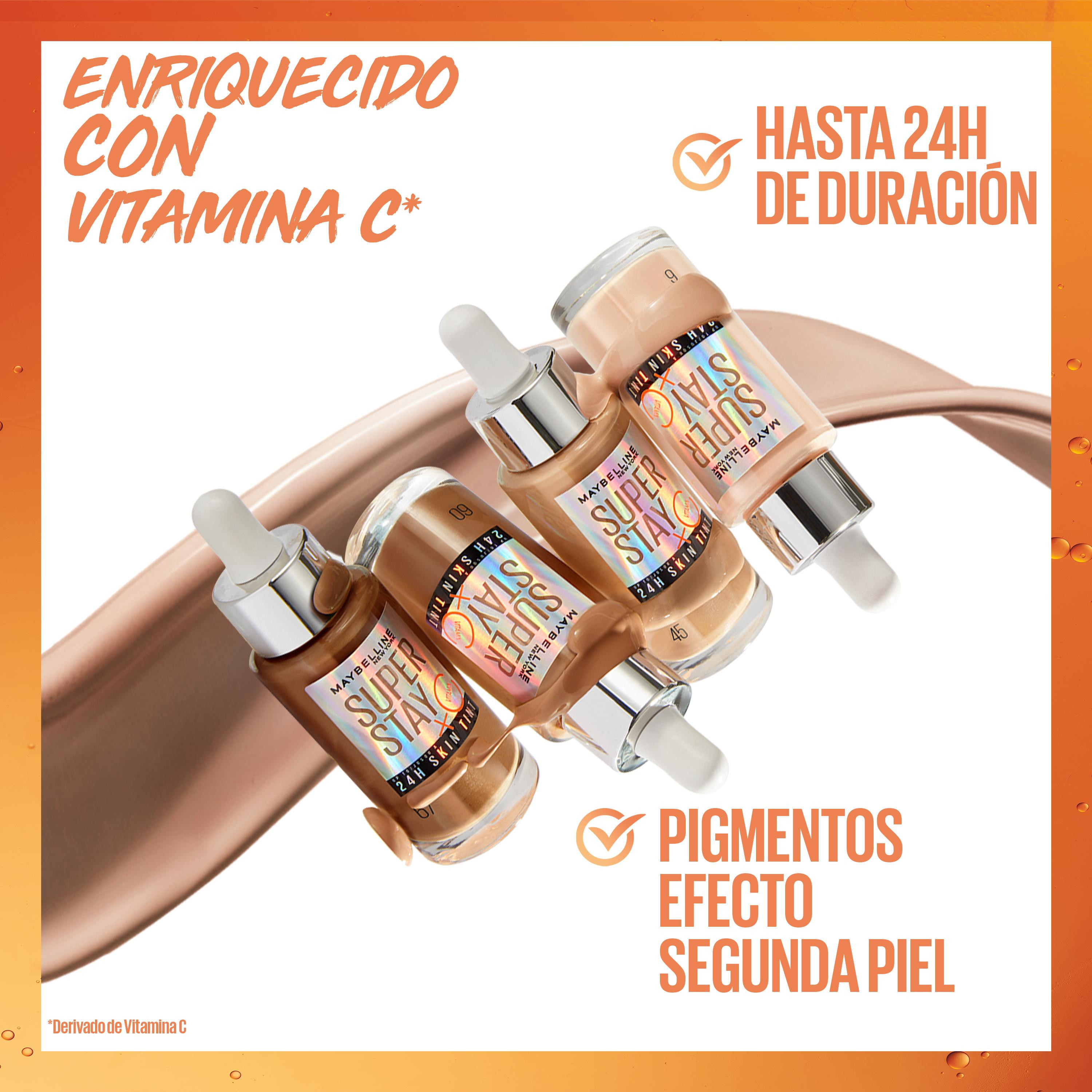 SuperStay Skin Tint + Vitamina C 24h base de Maquillaje · detalle 2