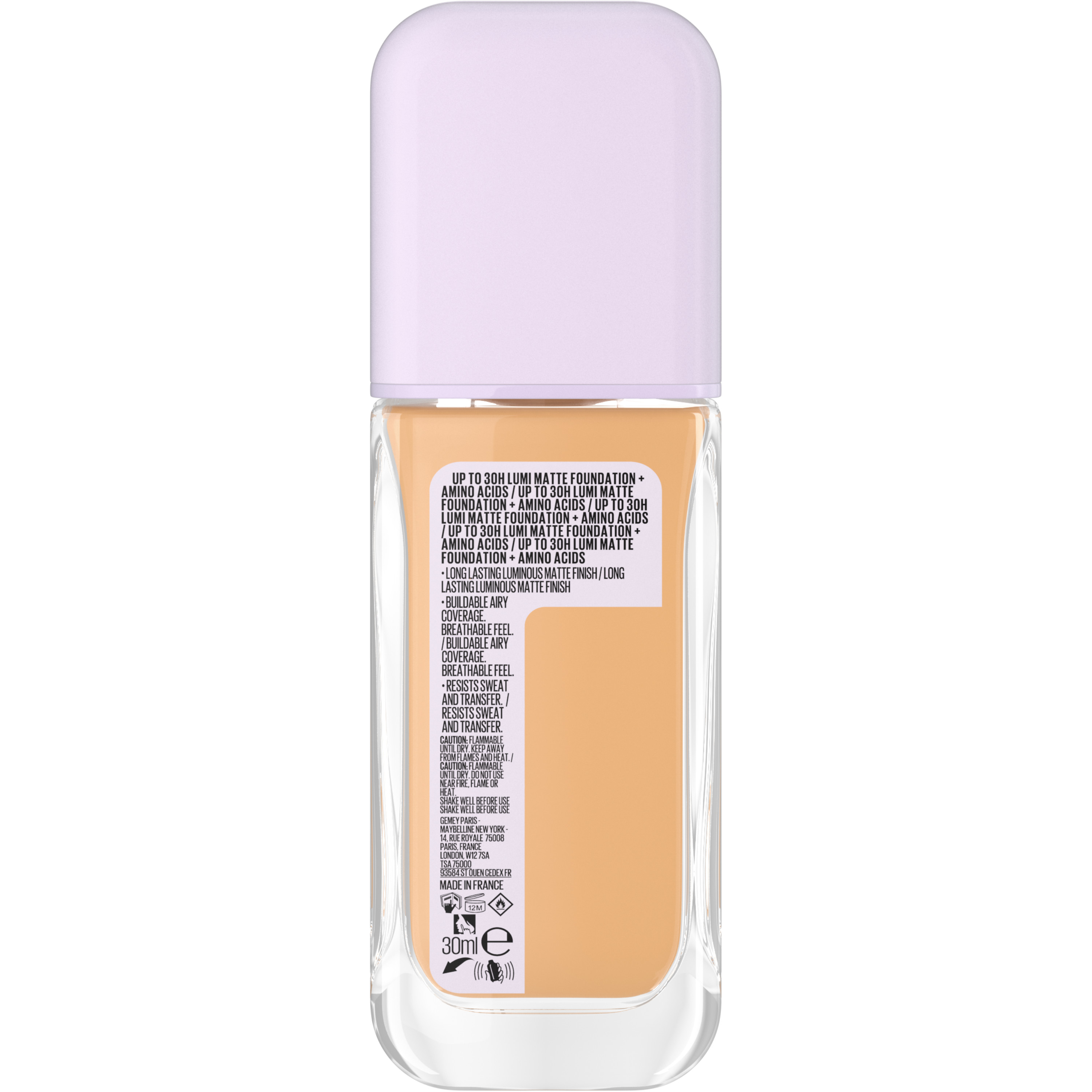 Superstay Lumi Mate Foundation 30H Base de Maquillaje · detalle 1