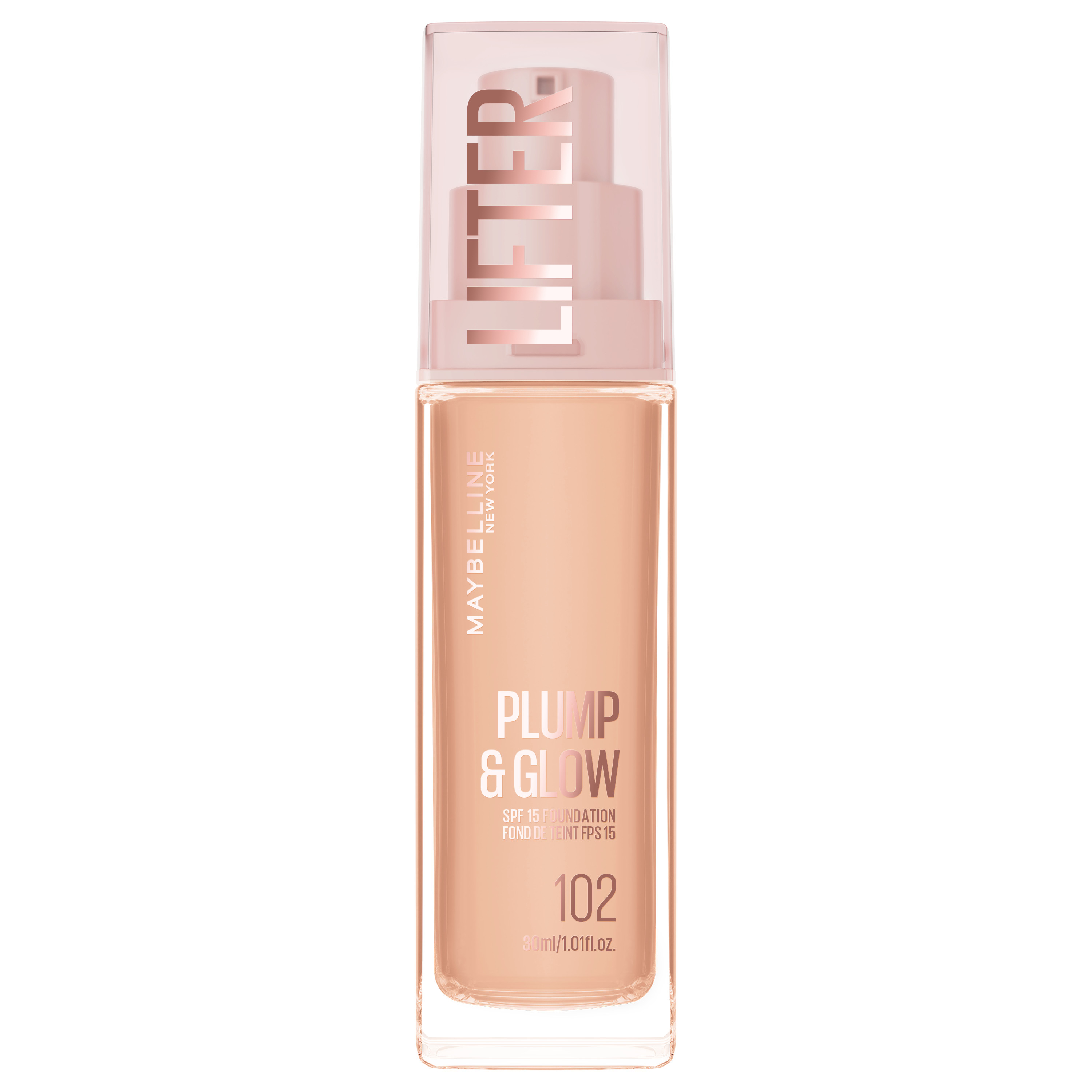 Maybelline New York Lifter Plump & Glow Base de Maquillaje