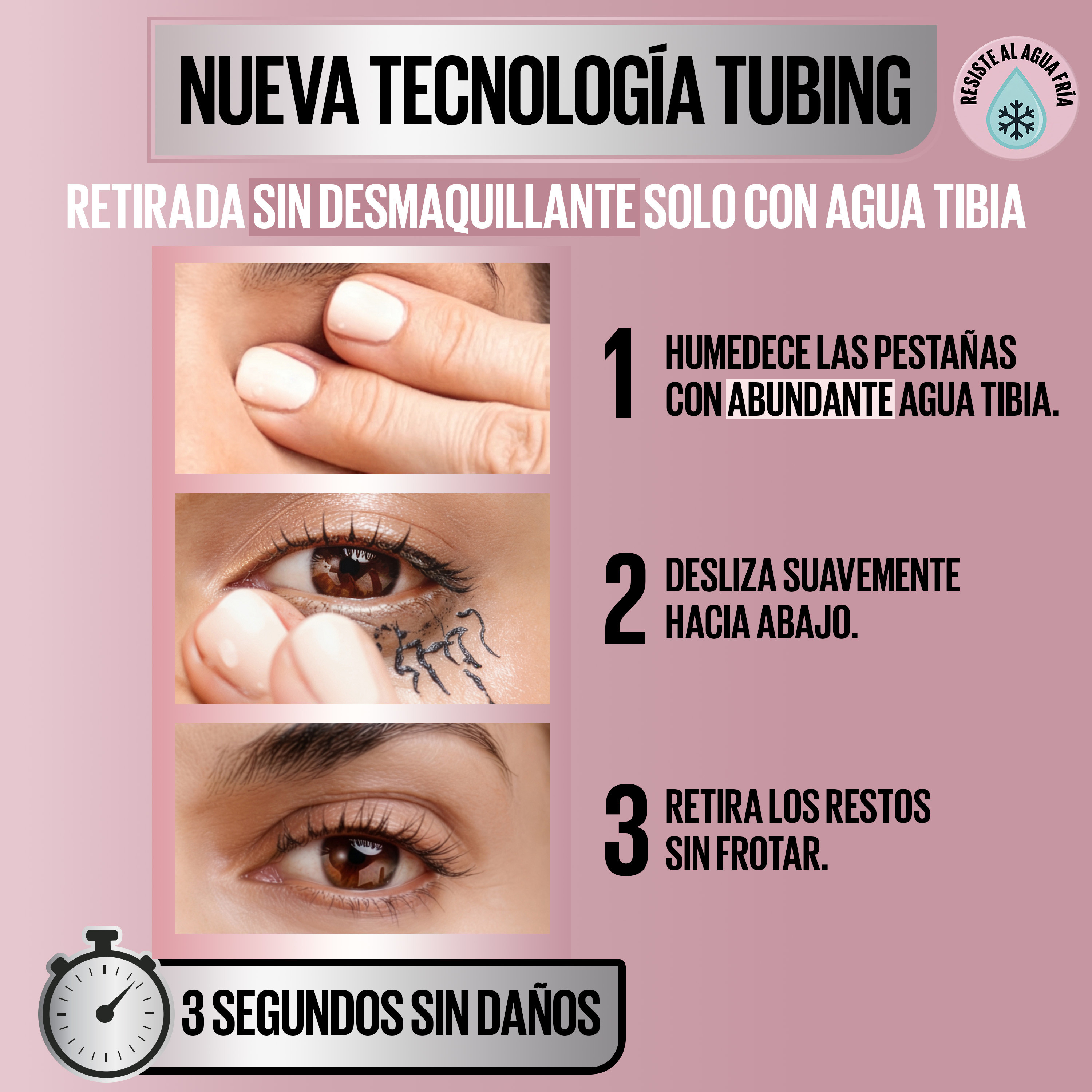 Máscara de Pestañas Lash Sensational Sky Tubes · detalle 3