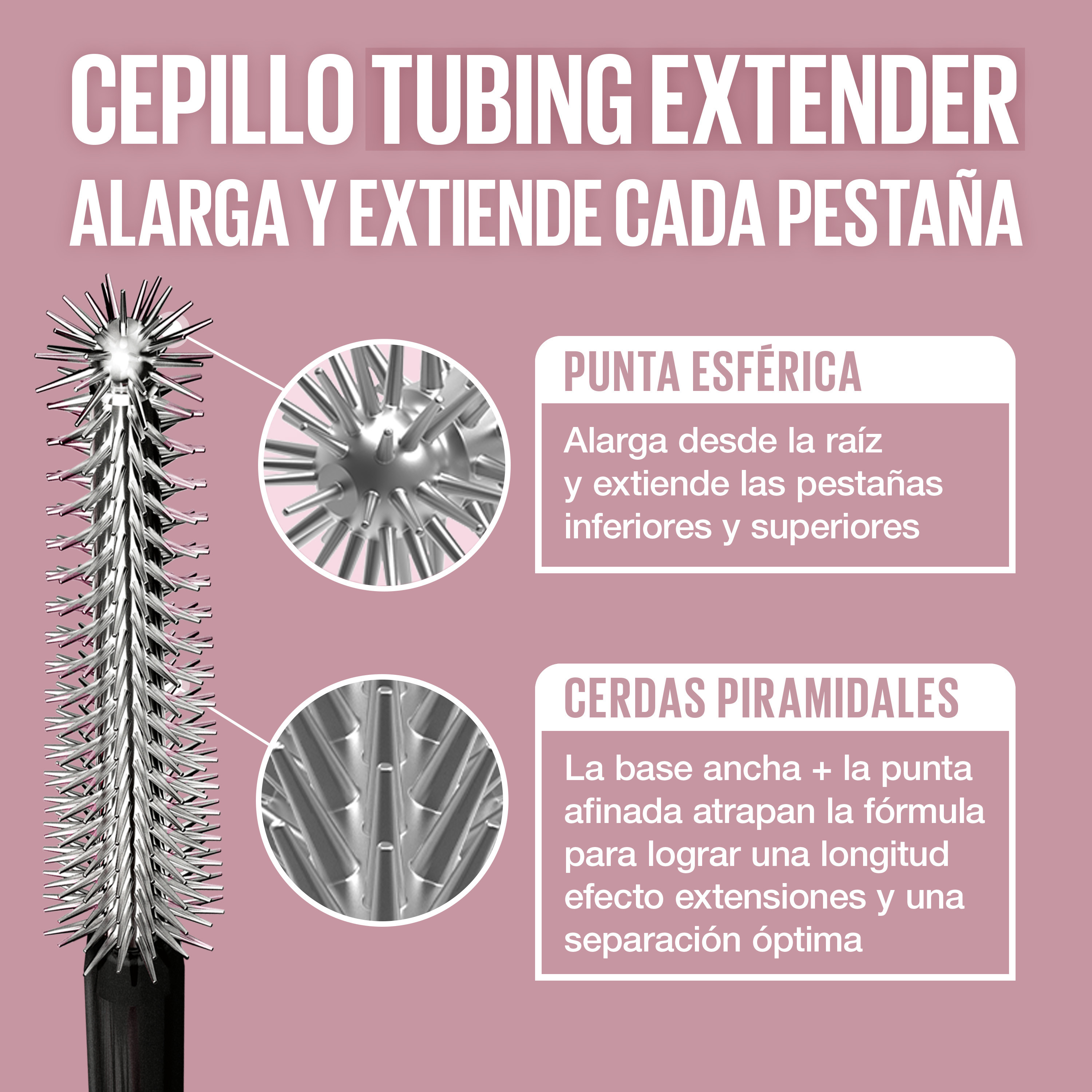 Máscara de Pestañas Lash Sensational Sky Tubes · detalle 5