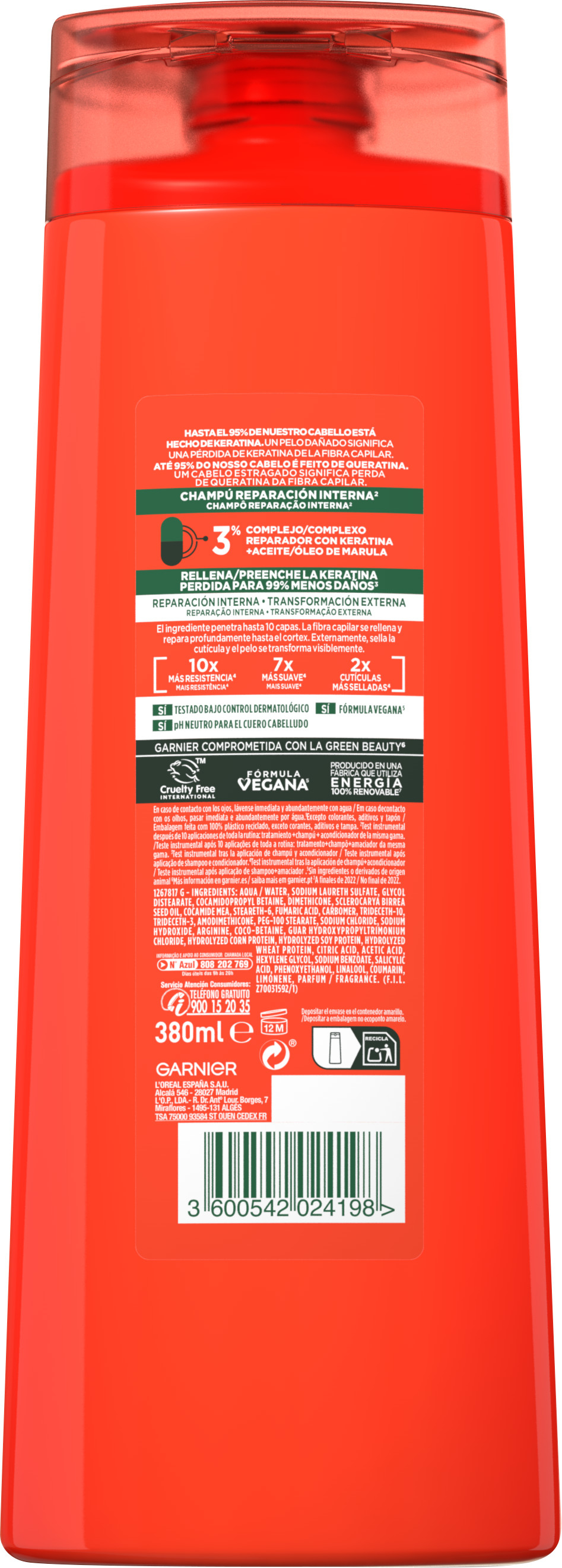 Fructis Champu Adiós Daños · detalle 1