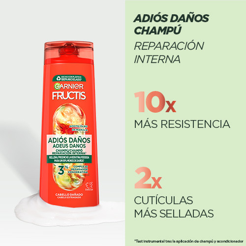 Fructis Champu Adiós Daños · detalle 2